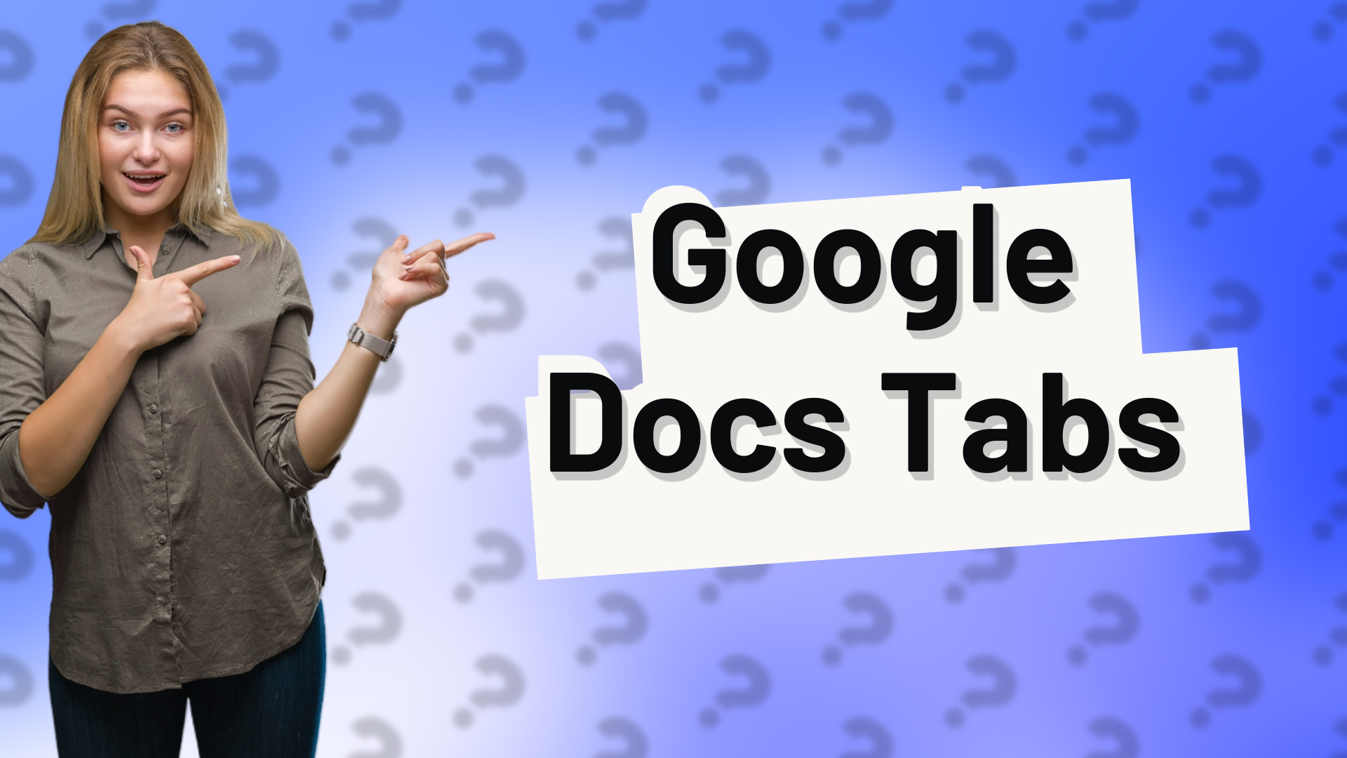 Google Docs Tabs
