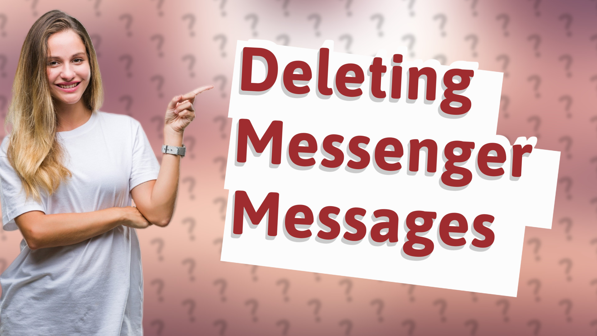 Deleting Messenger Messages