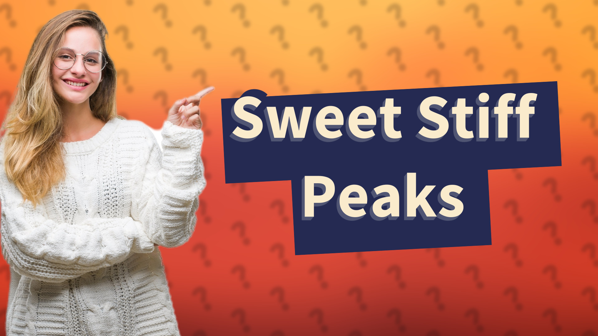 Sweet Stiff Peaks