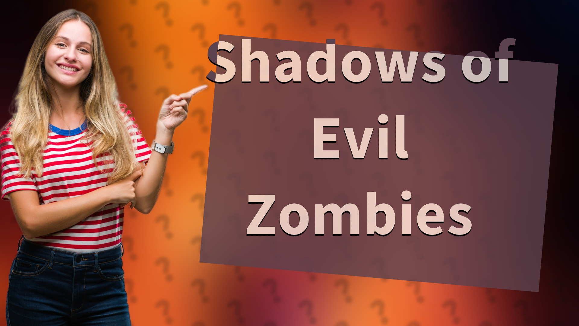 Shadows of Evil Zombies