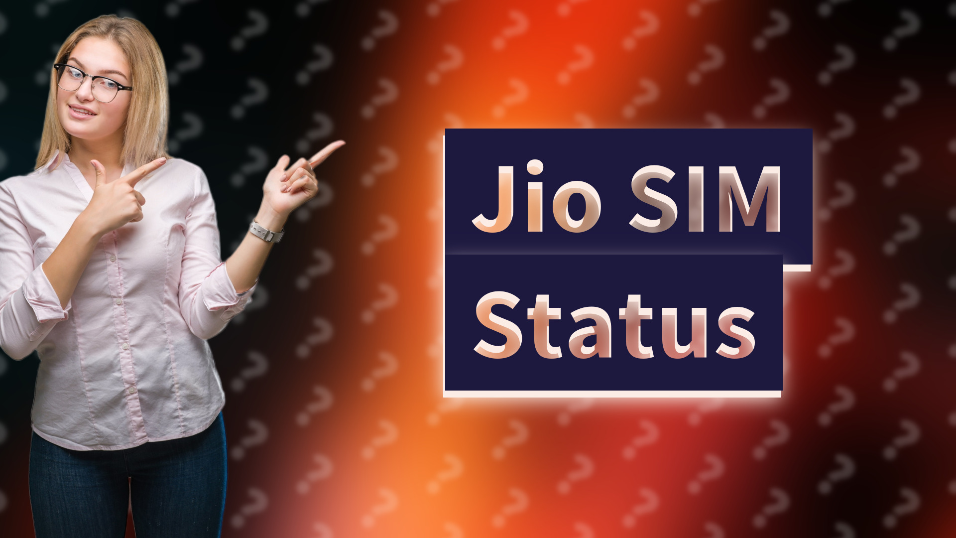 Jio SIM Status