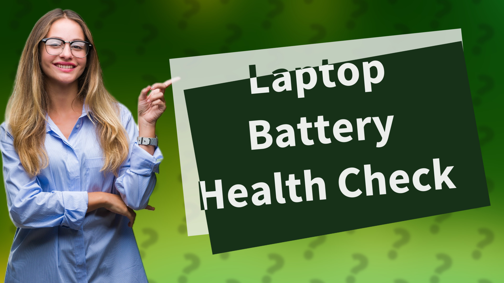 Laptop Battery Health Check