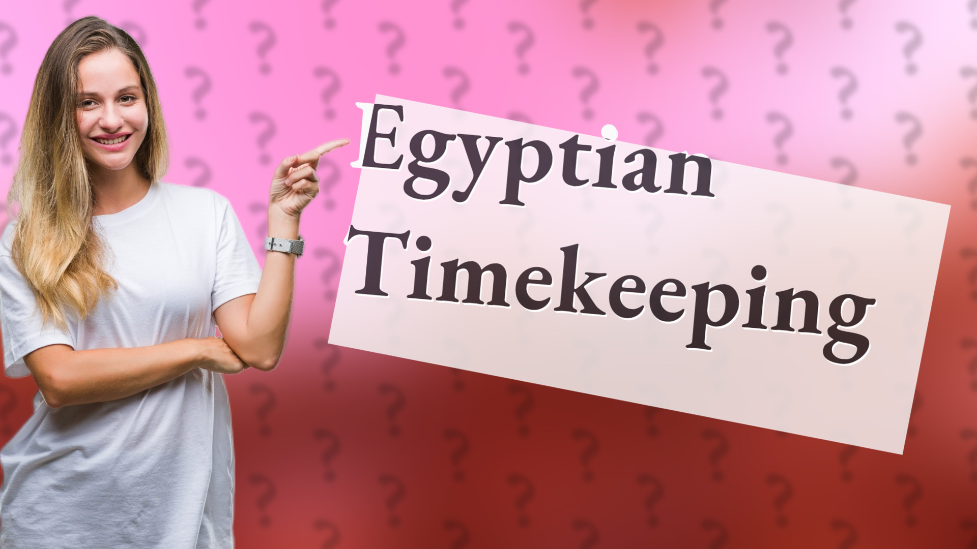 Egyptian Timekeeping