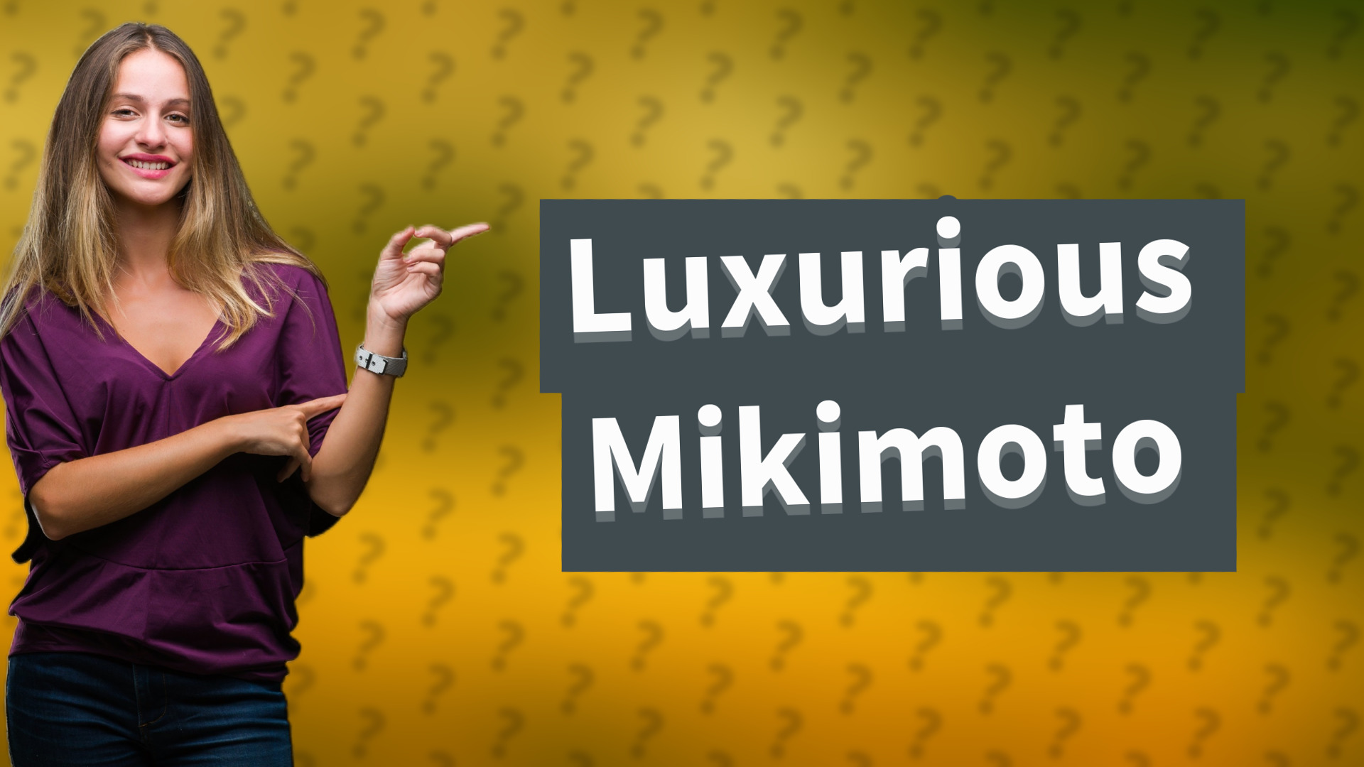 Luxurious Mikimoto