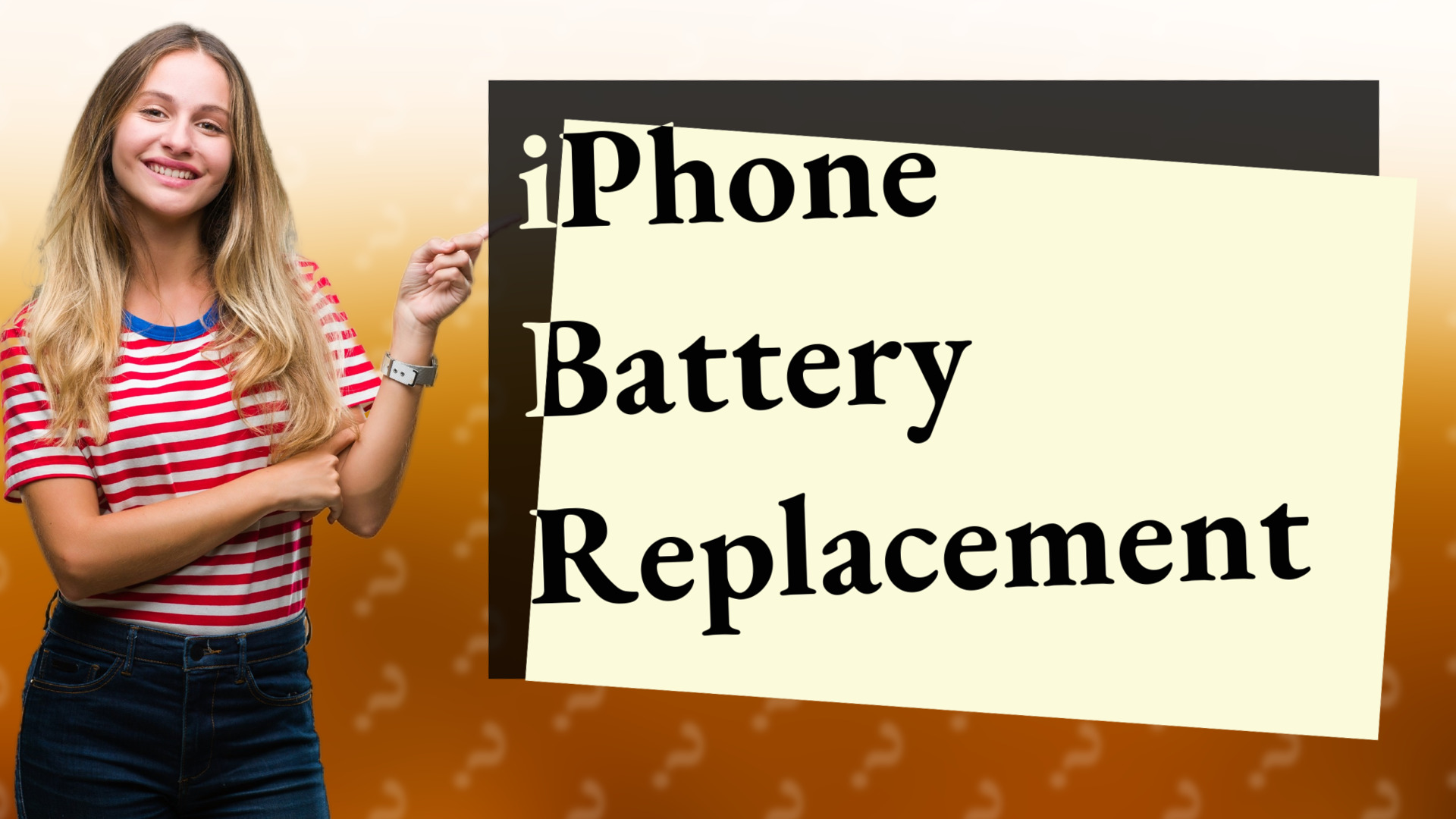 iPhone Battery Replacement
