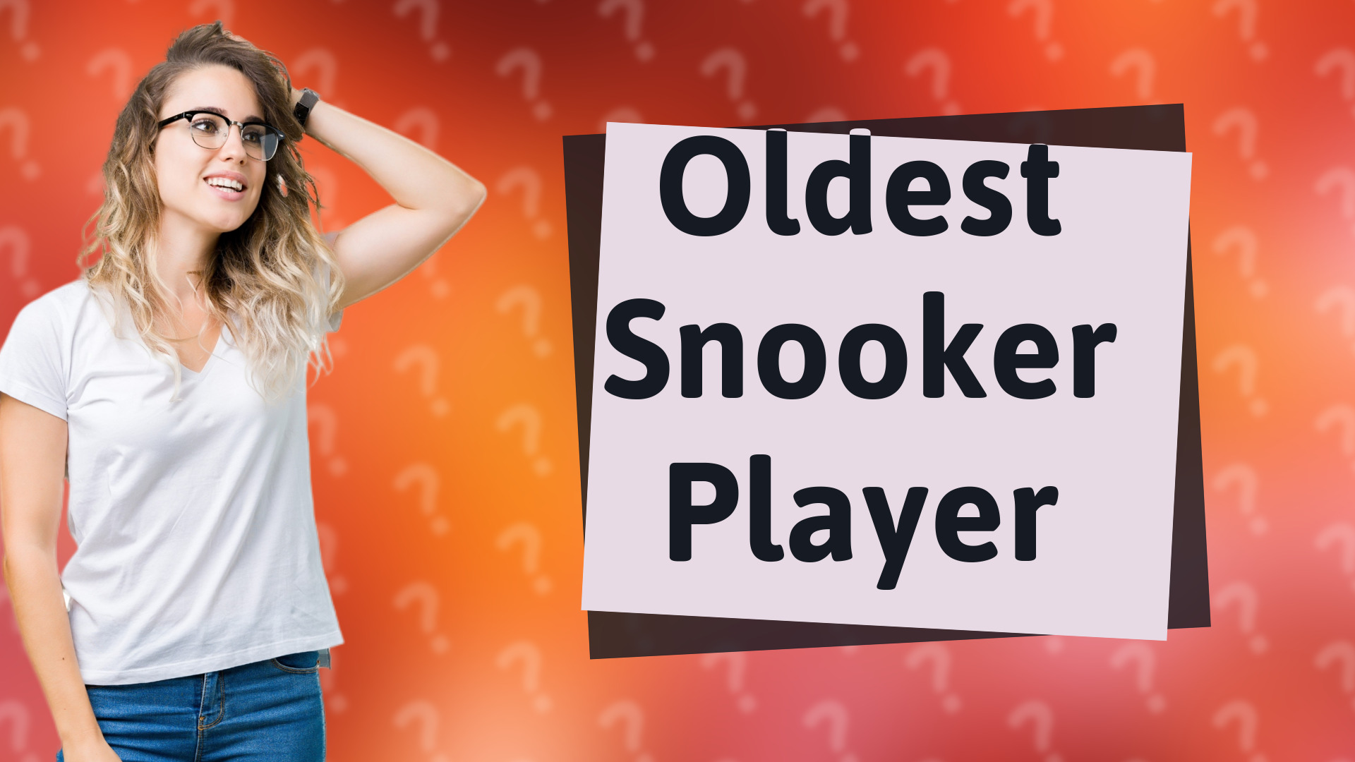 Oldest Snooker Player
