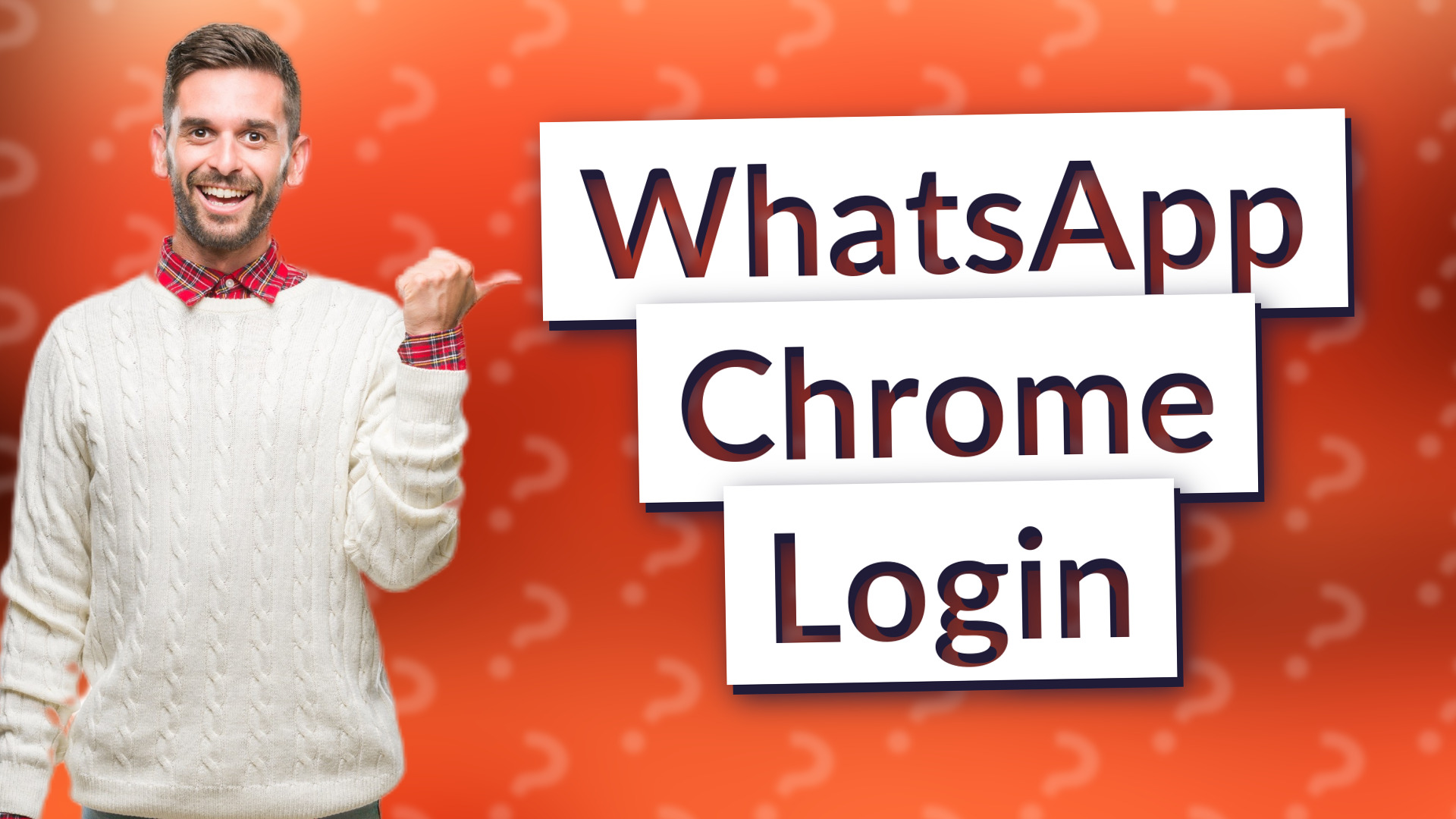 WhatsApp Chrome Login