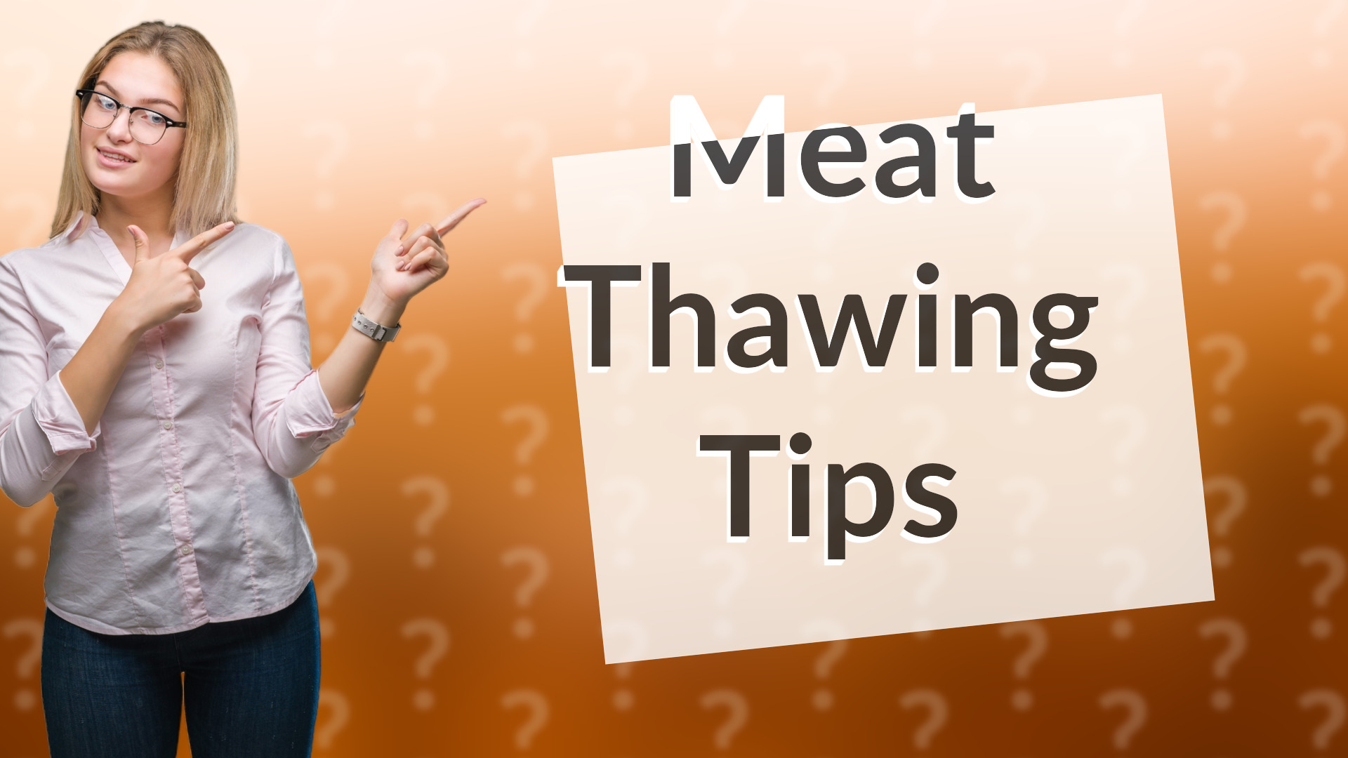 Meat Thawing Tips