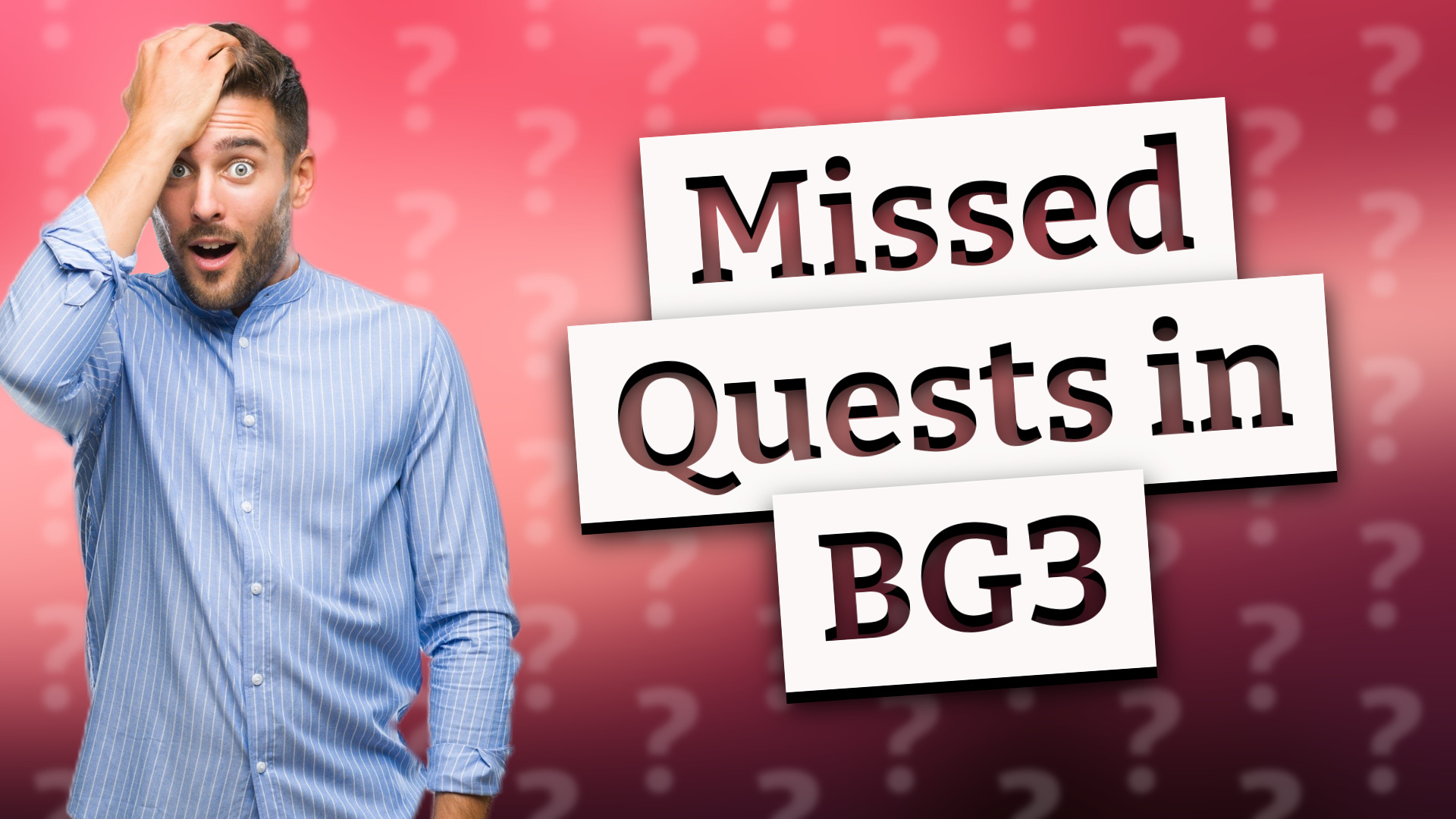 Missed Quests in BG3