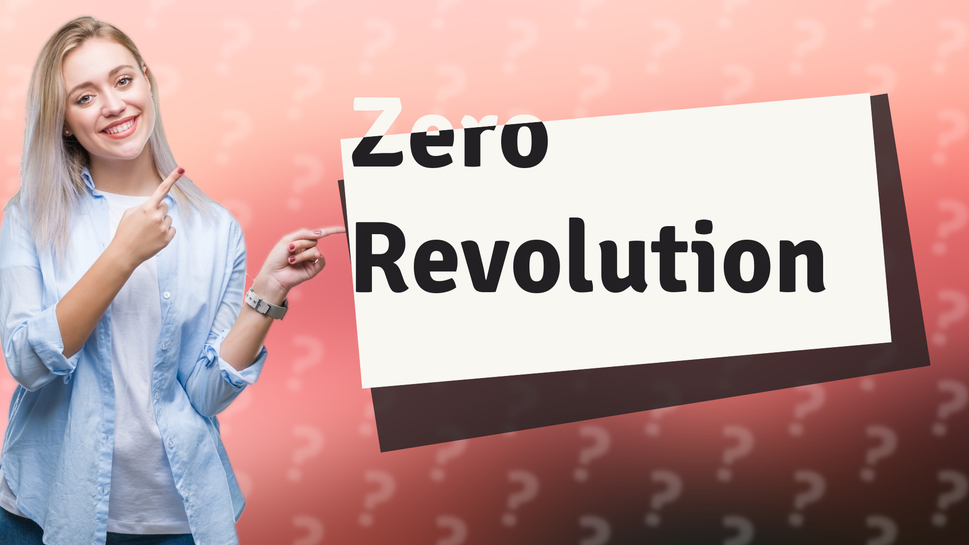 Zero Revolution