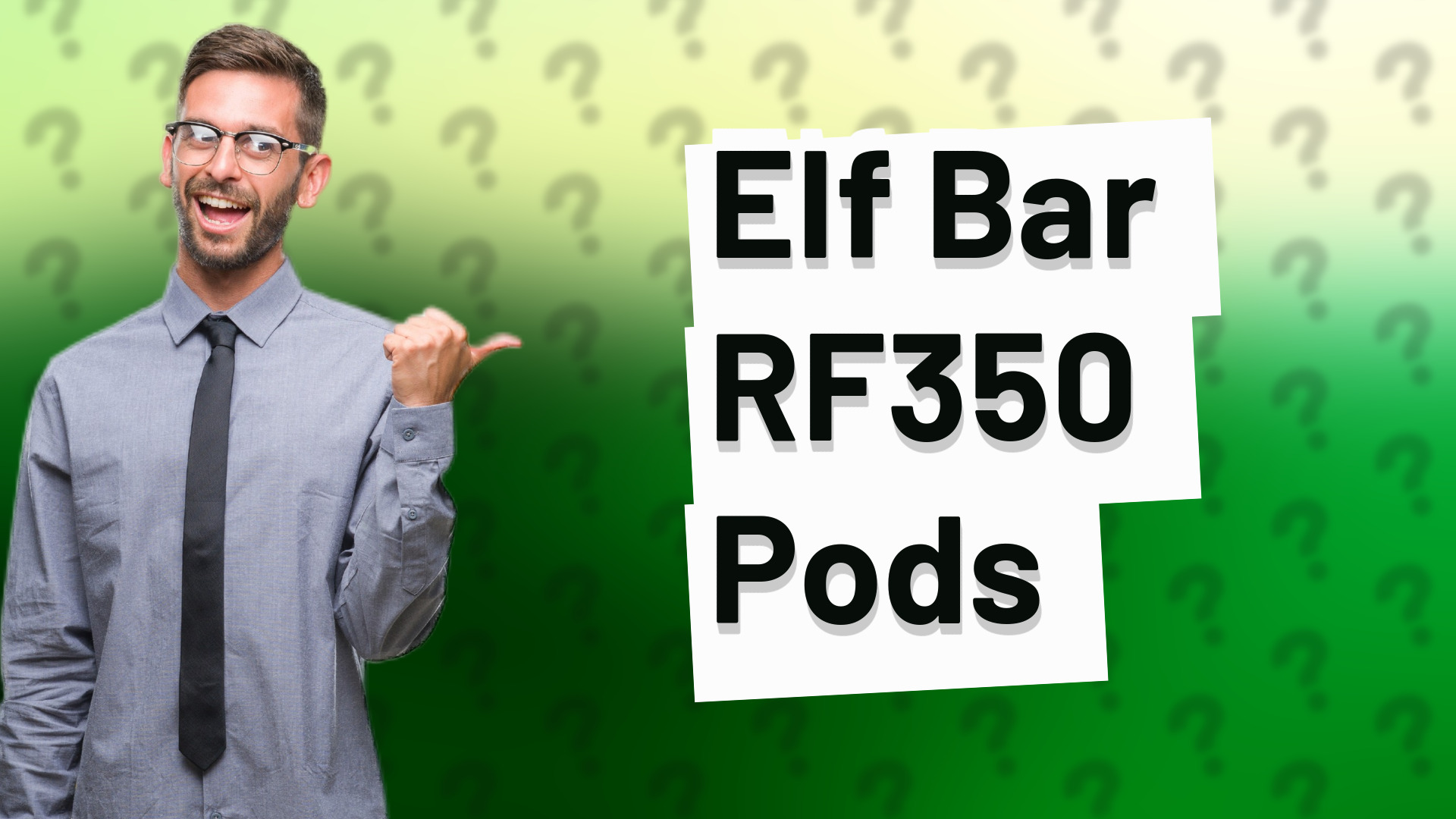Elf Bar RF350 Pods