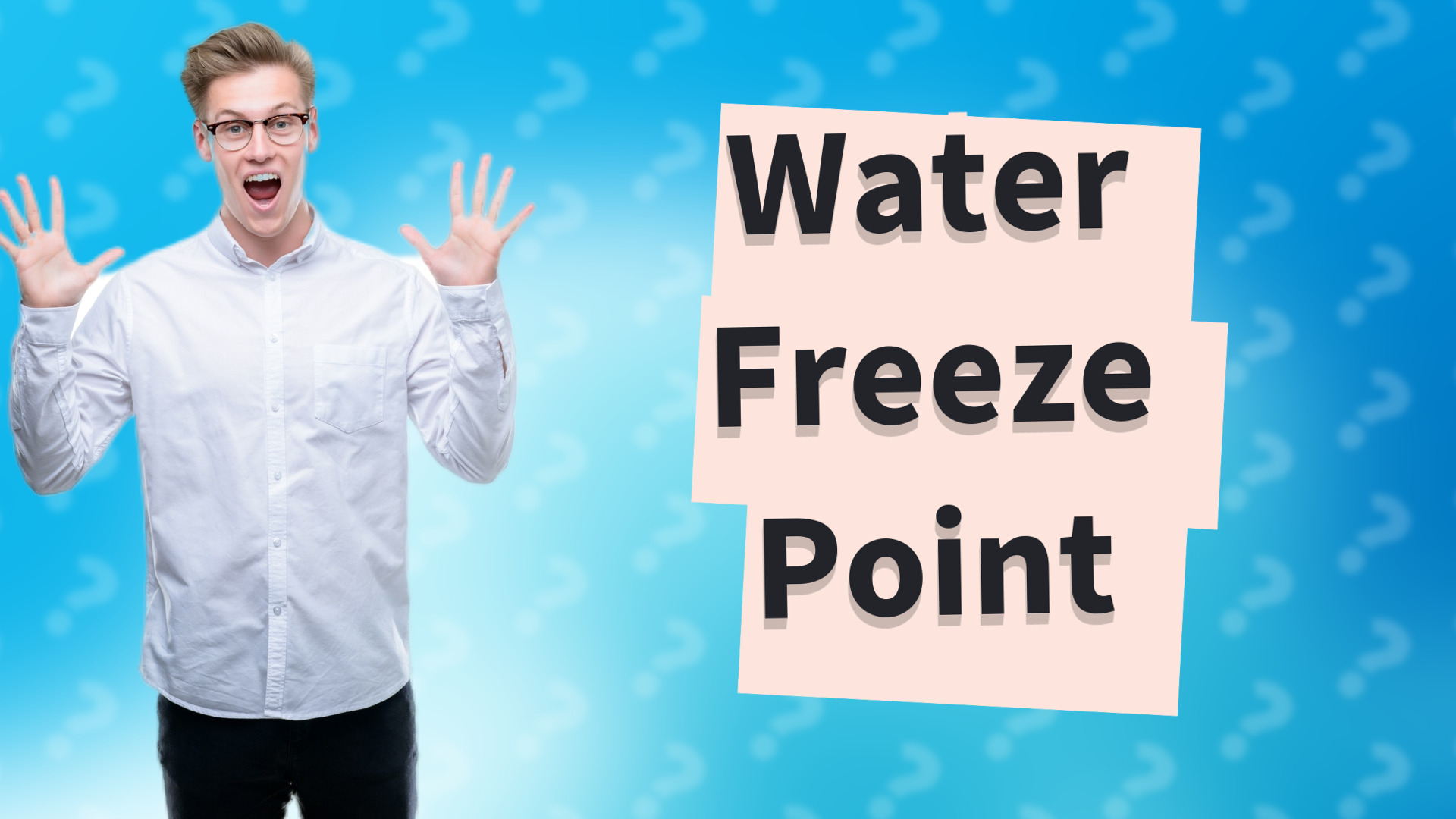 Water Freeze Point