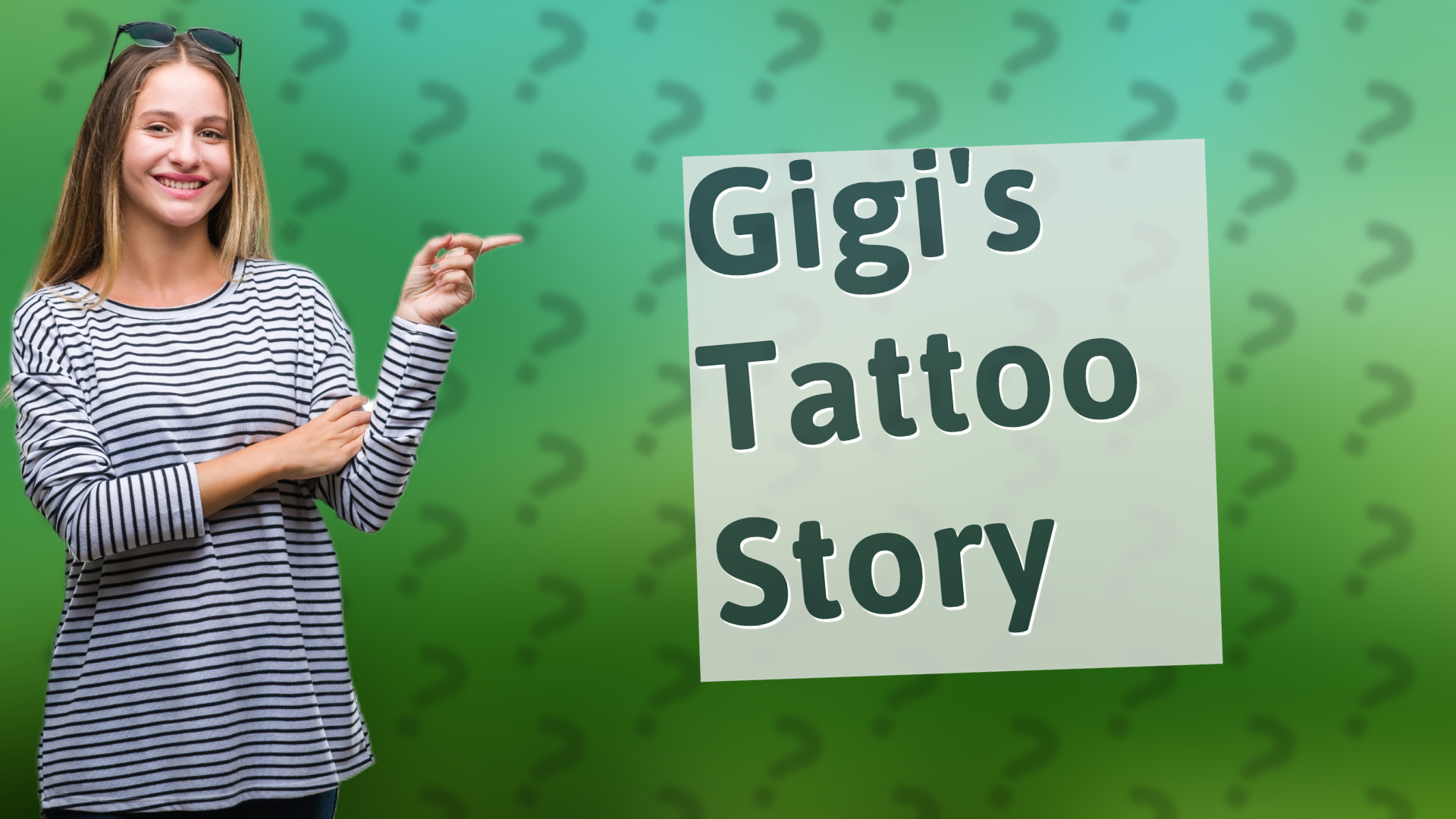 Gigi's Tattoo Story