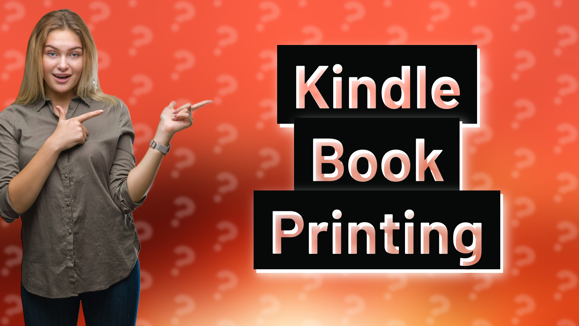 Kindle Book Printing