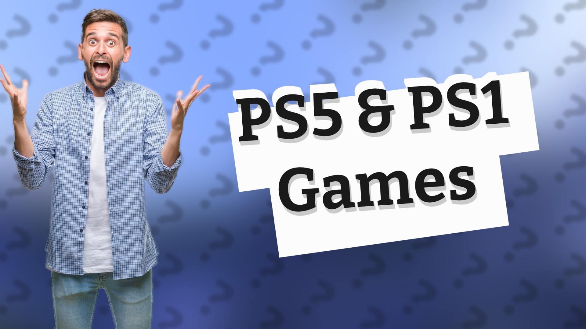 PS5 & PS1 Games