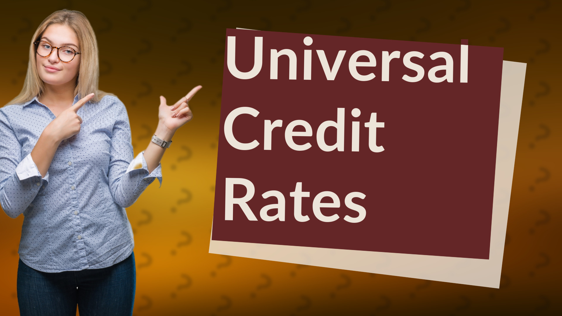 Universal Credit Rates