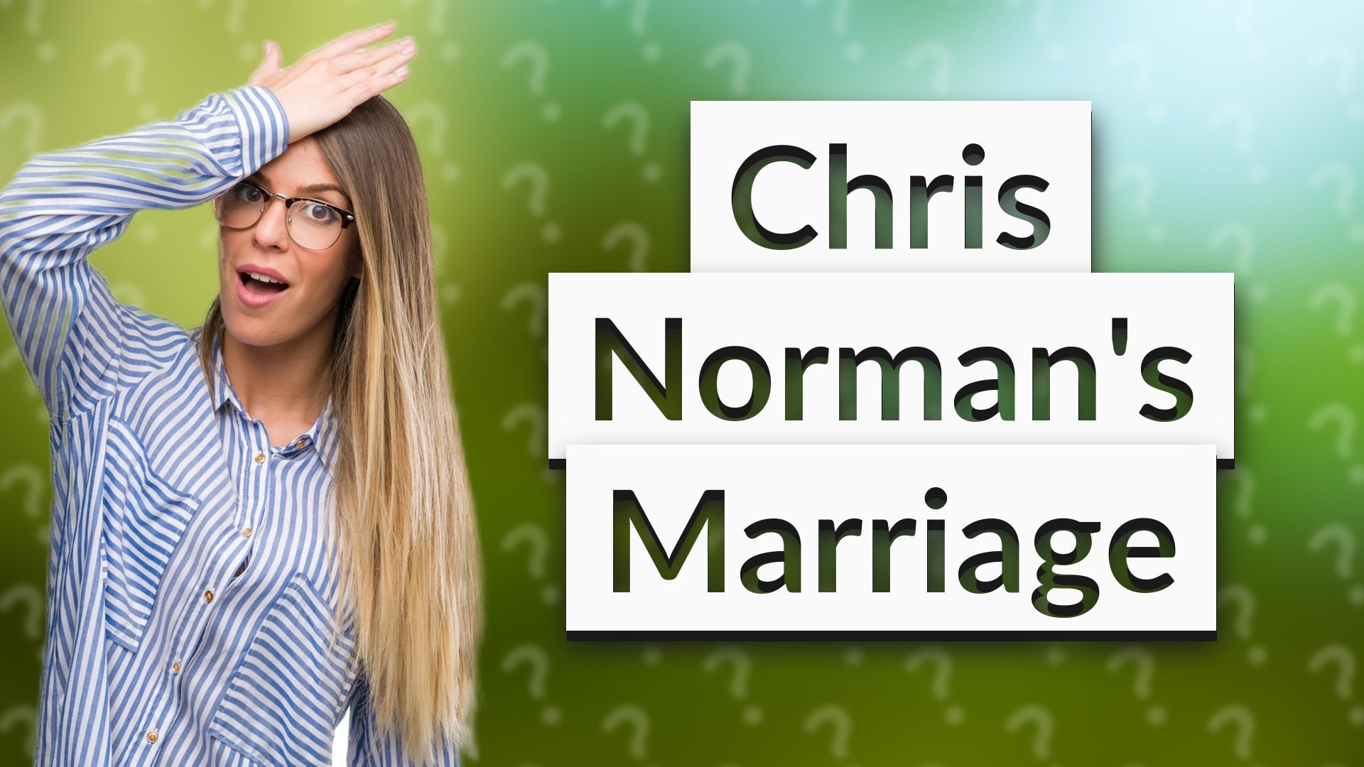 Chris Norman's Marriage
