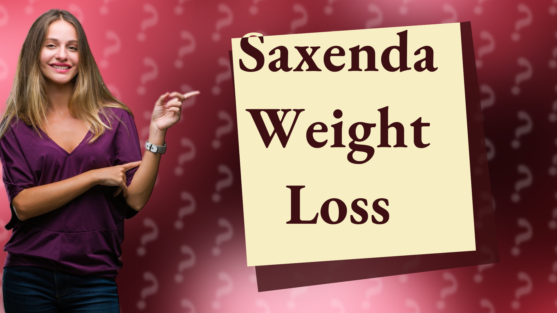 Saxenda Weight Loss