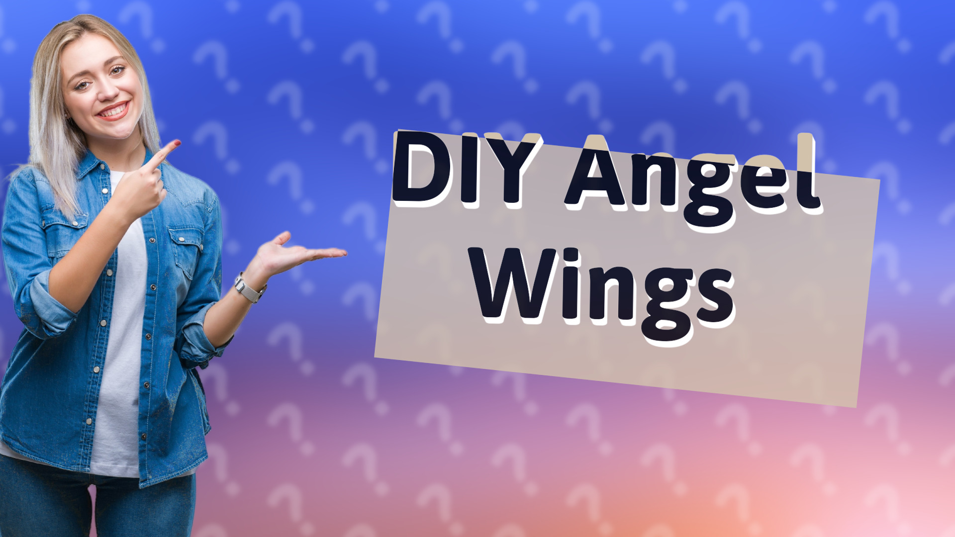 DIY Angel Wings