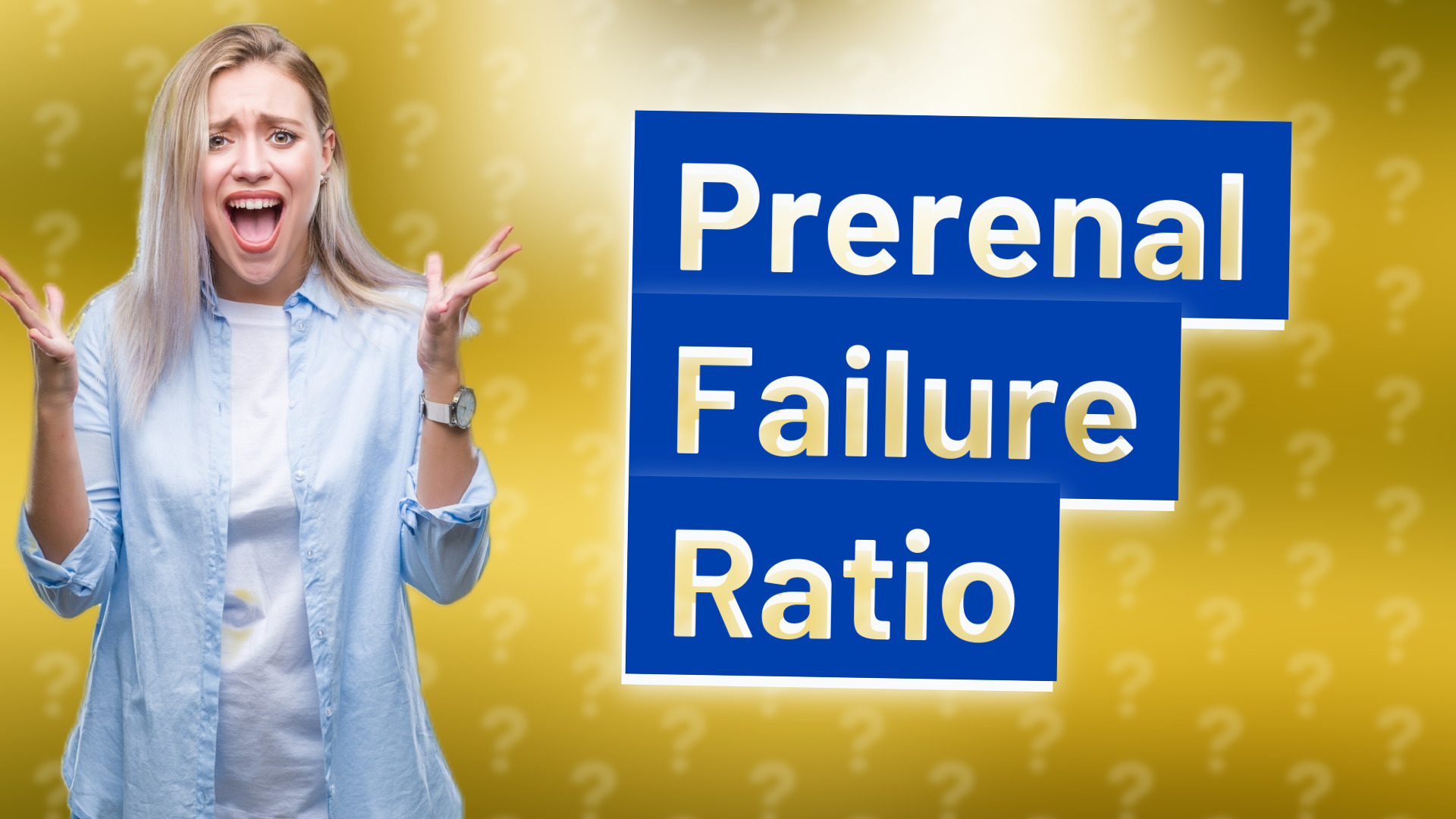 Prerenal Failure Ratio