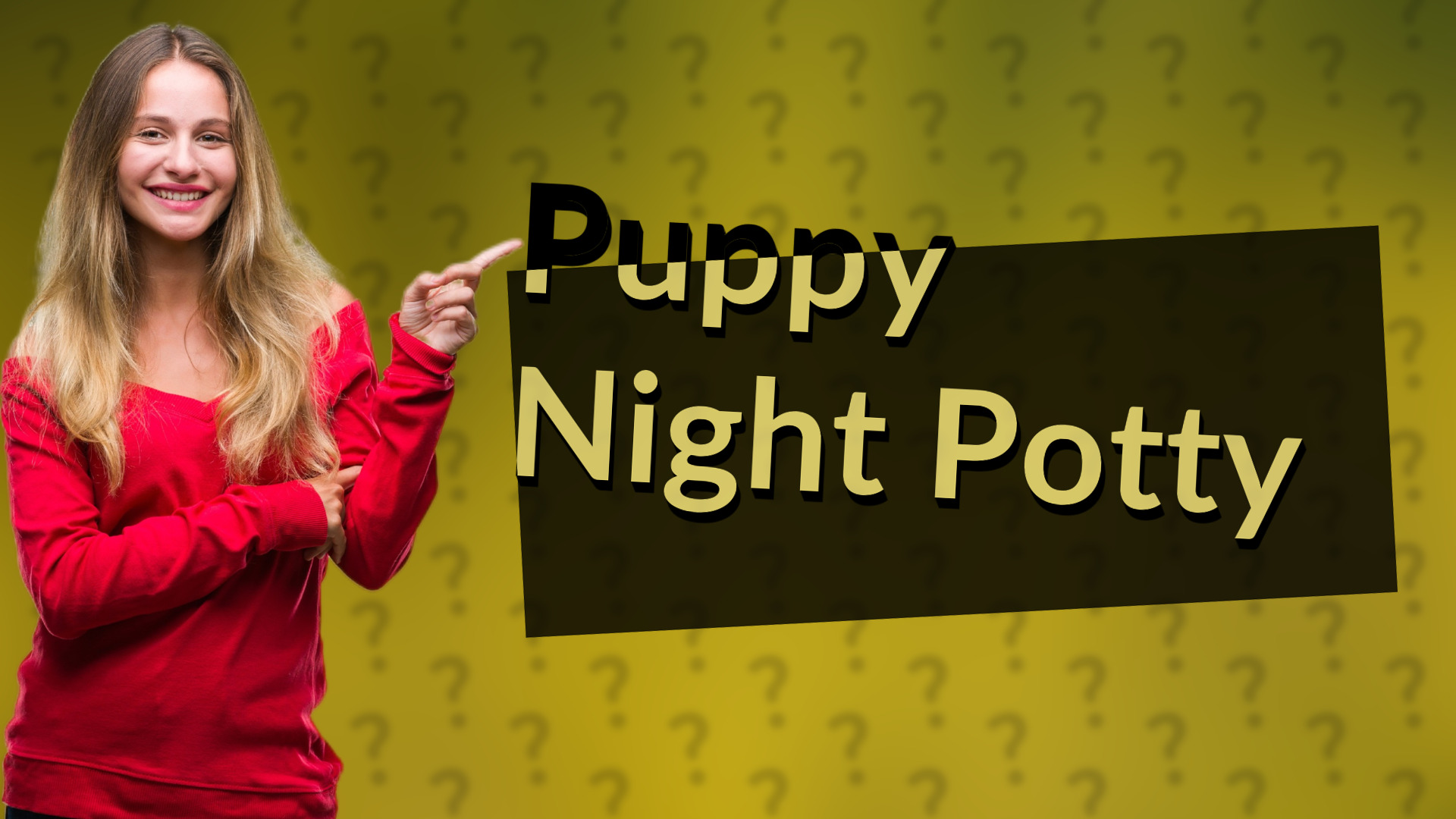 Puppy Night Potty