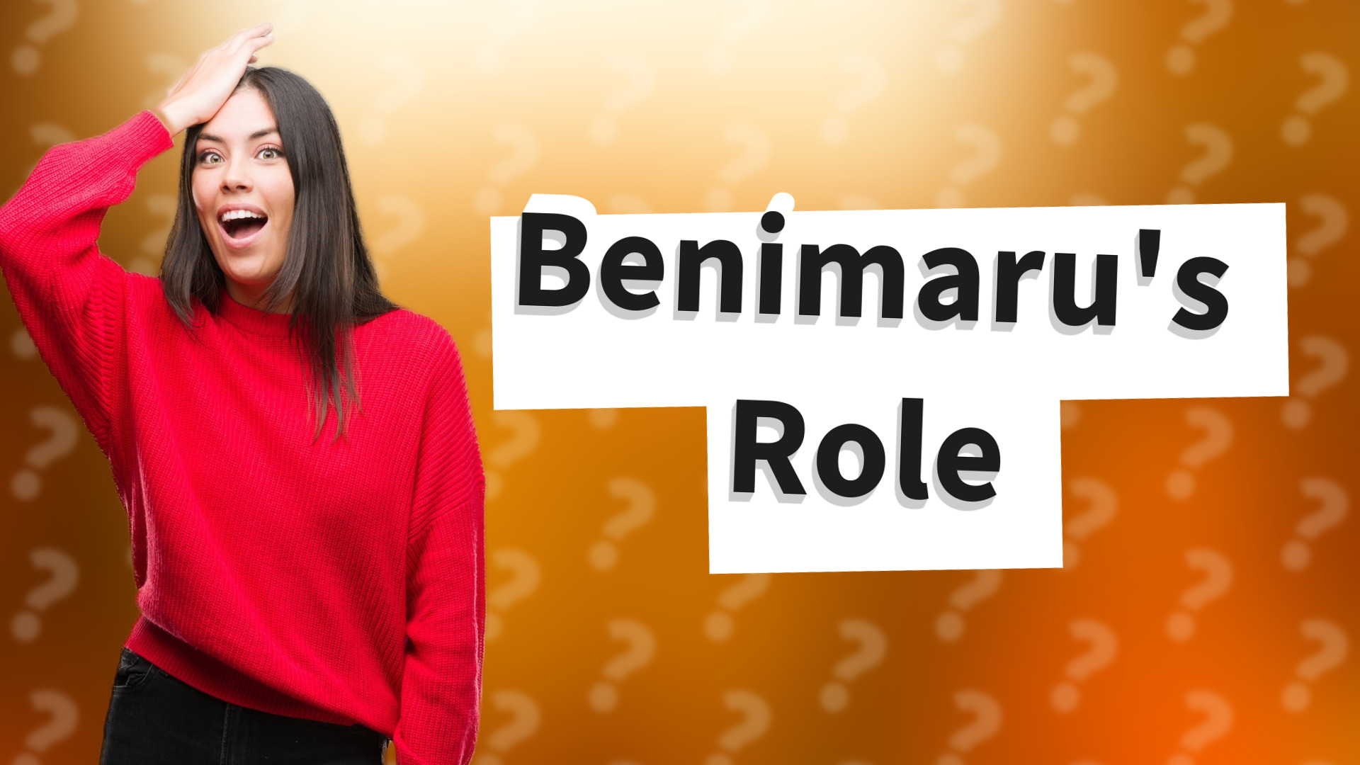 Benimaru's Role