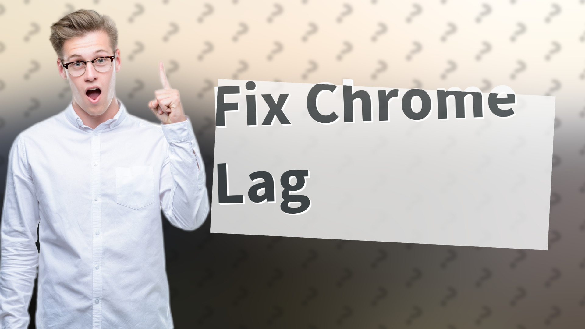 Fix Chrome Lag