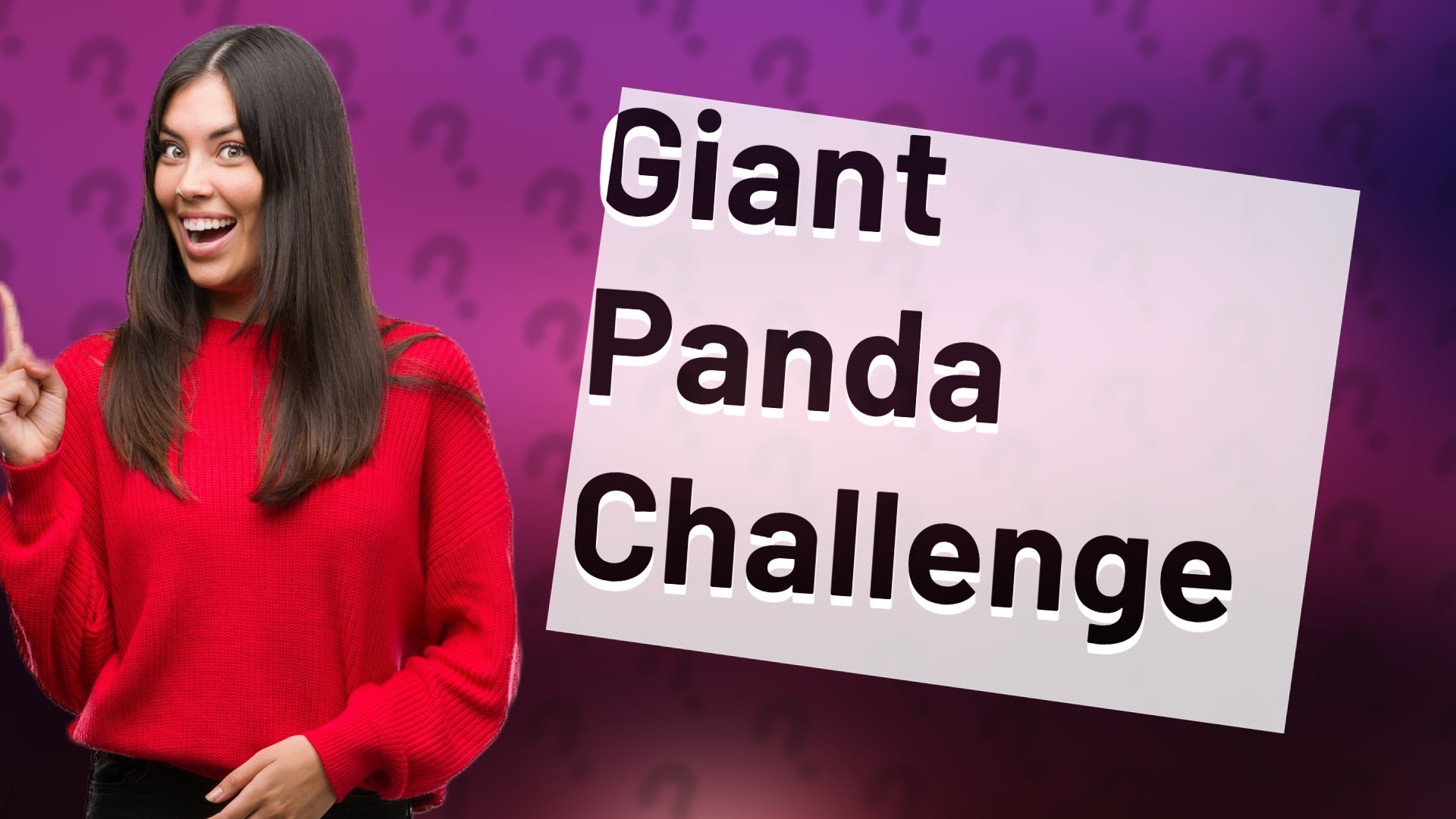 Giant Panda Challenge