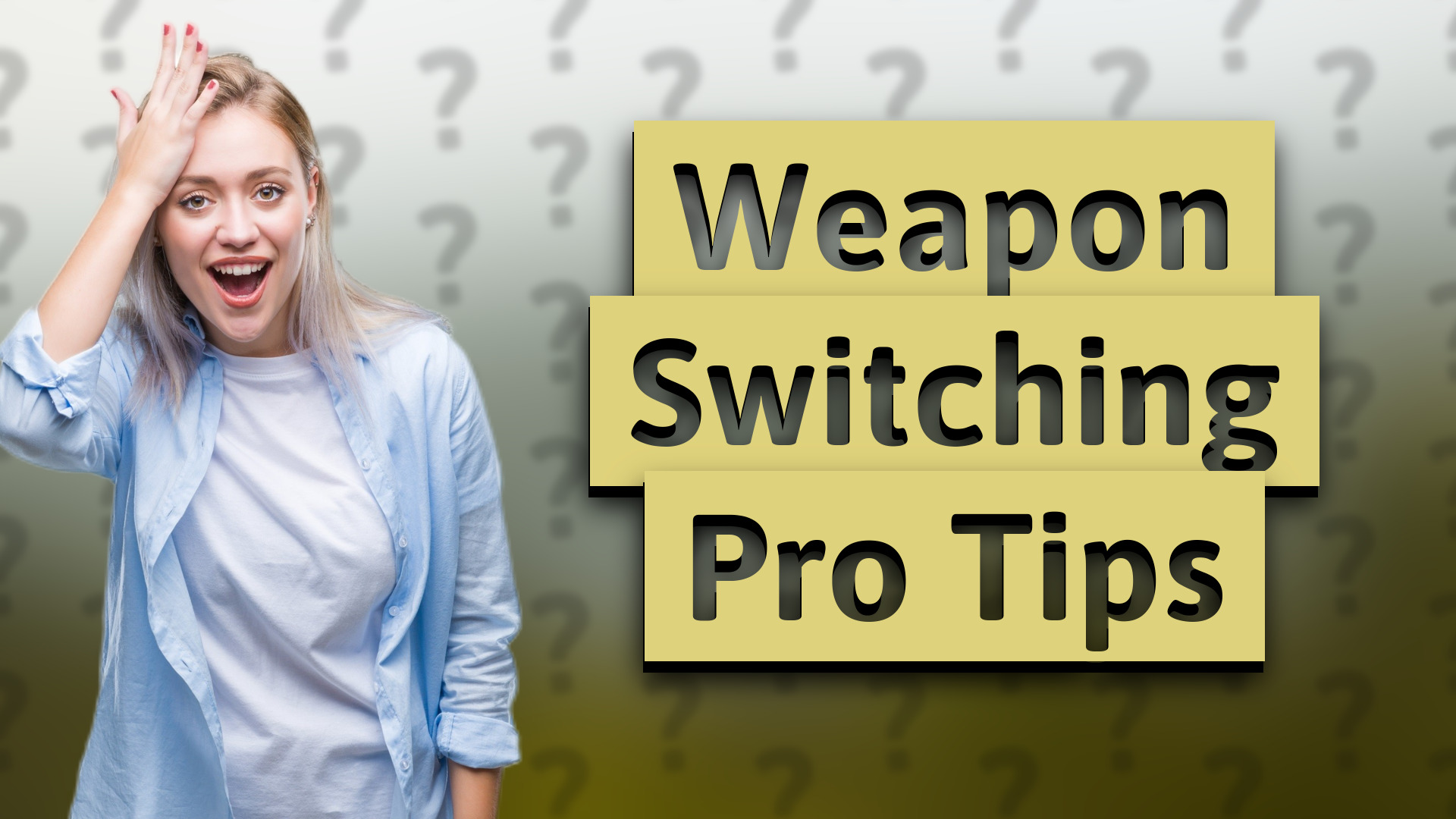 Weapon Switching Pro Tips
