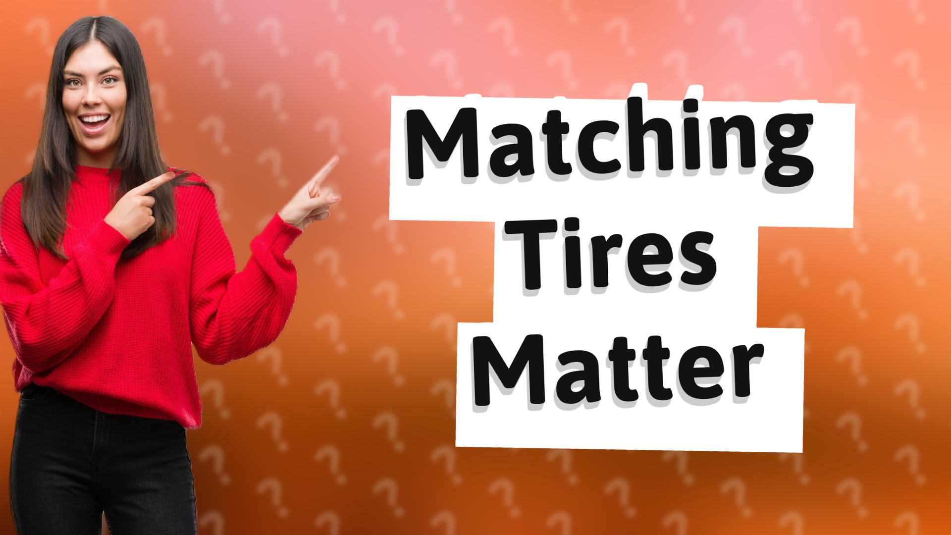 Matching Tires Matter