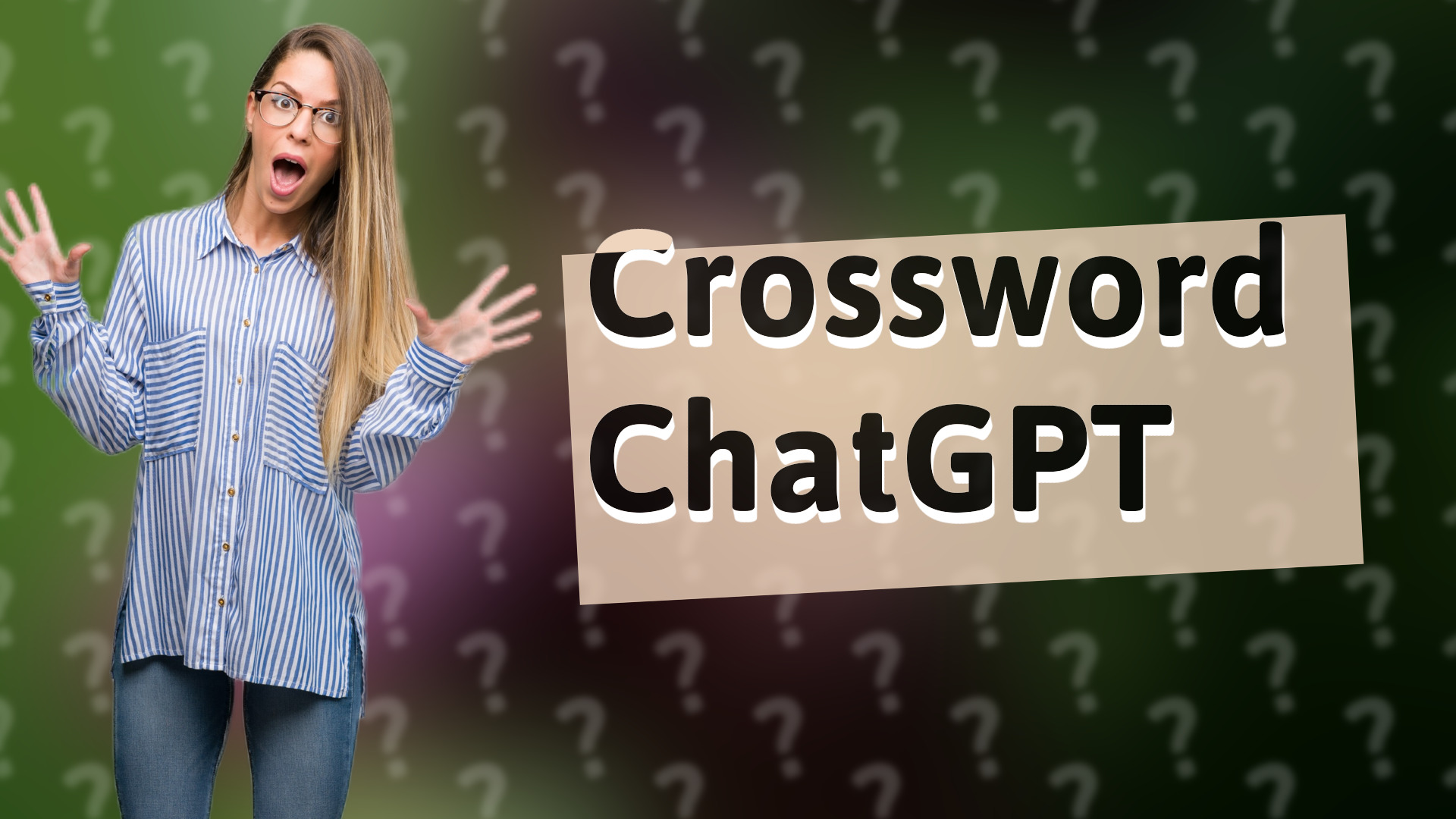 Crossword ChatGPT
