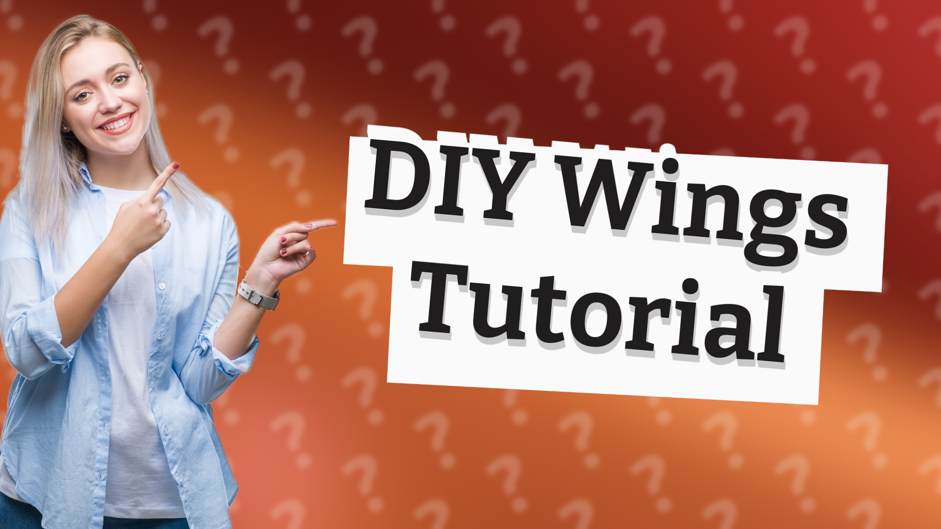 DIY Wings Tutorial