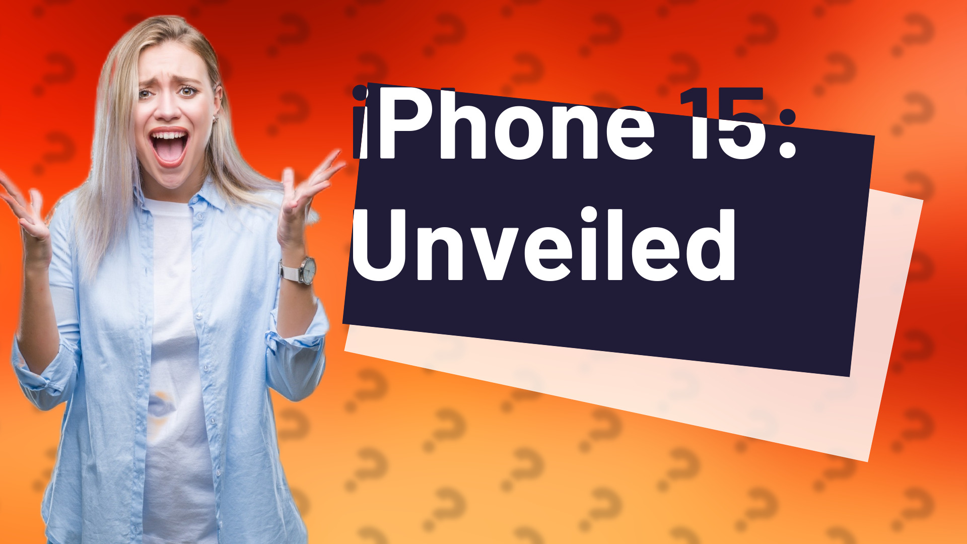 iPhone 15: Unveiled
