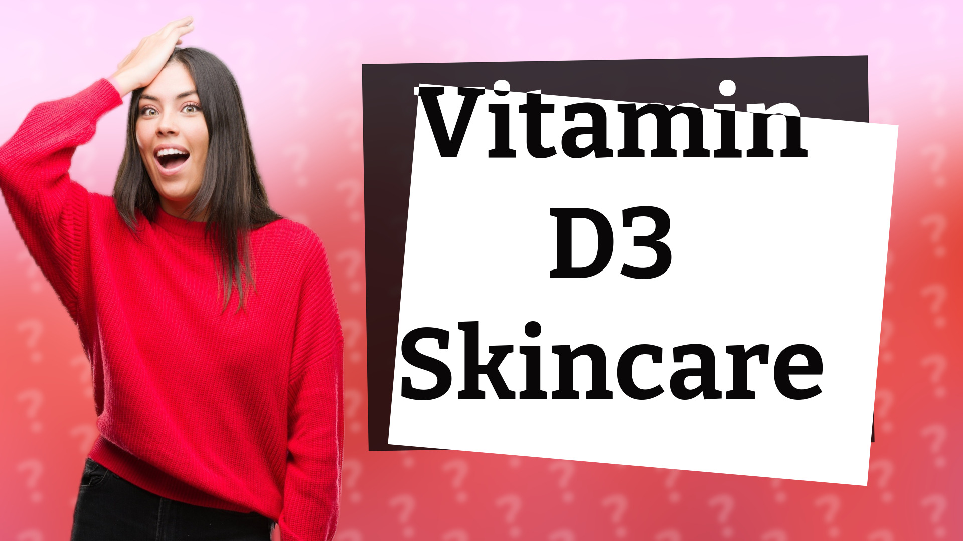 Vitamin D3 Skincare