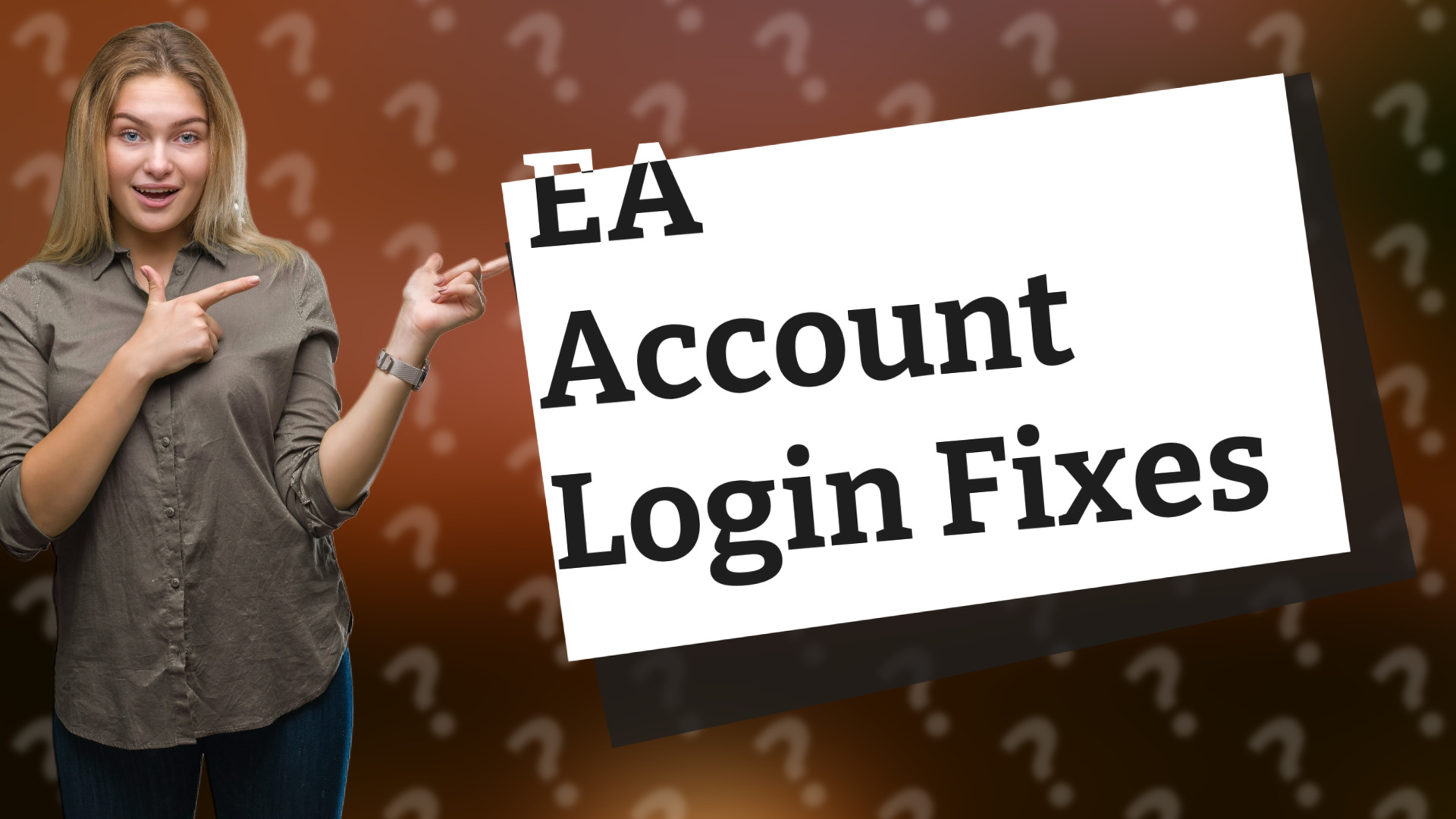 EA Account Login Fixes