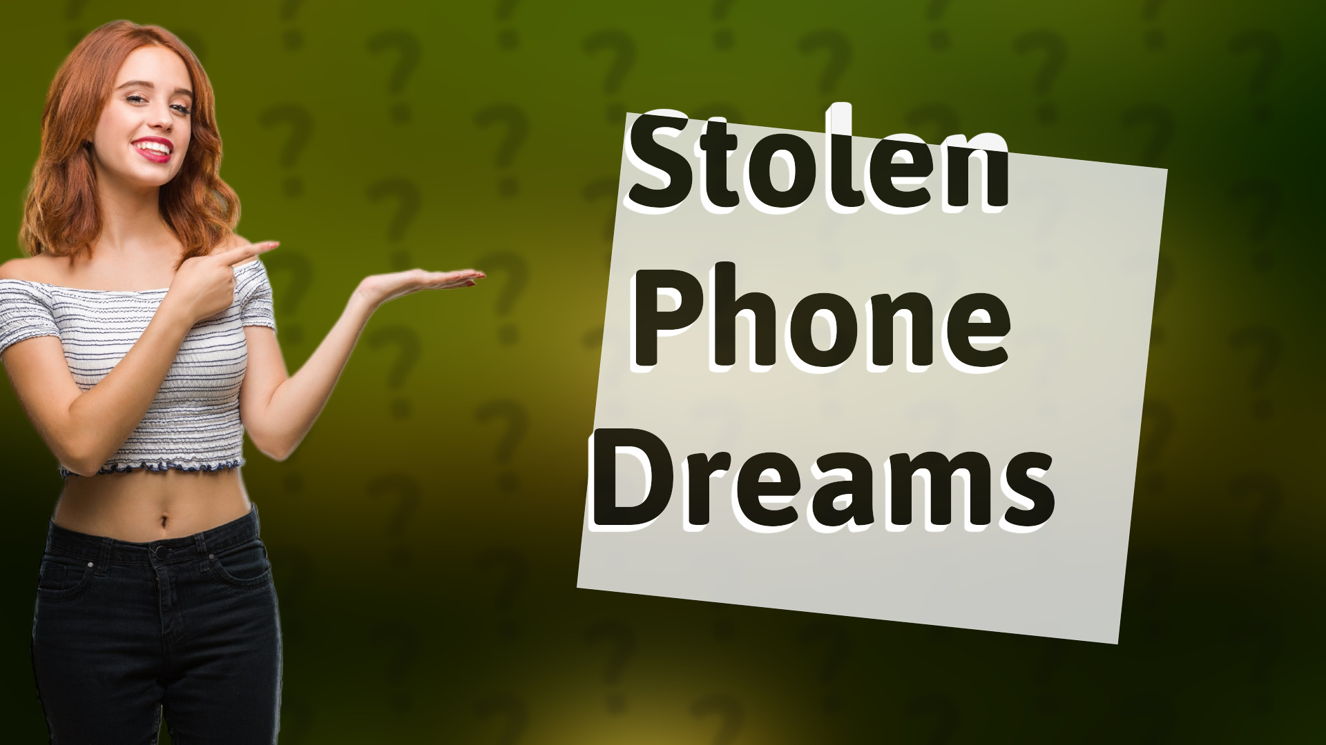 Stolen Phone Dreams