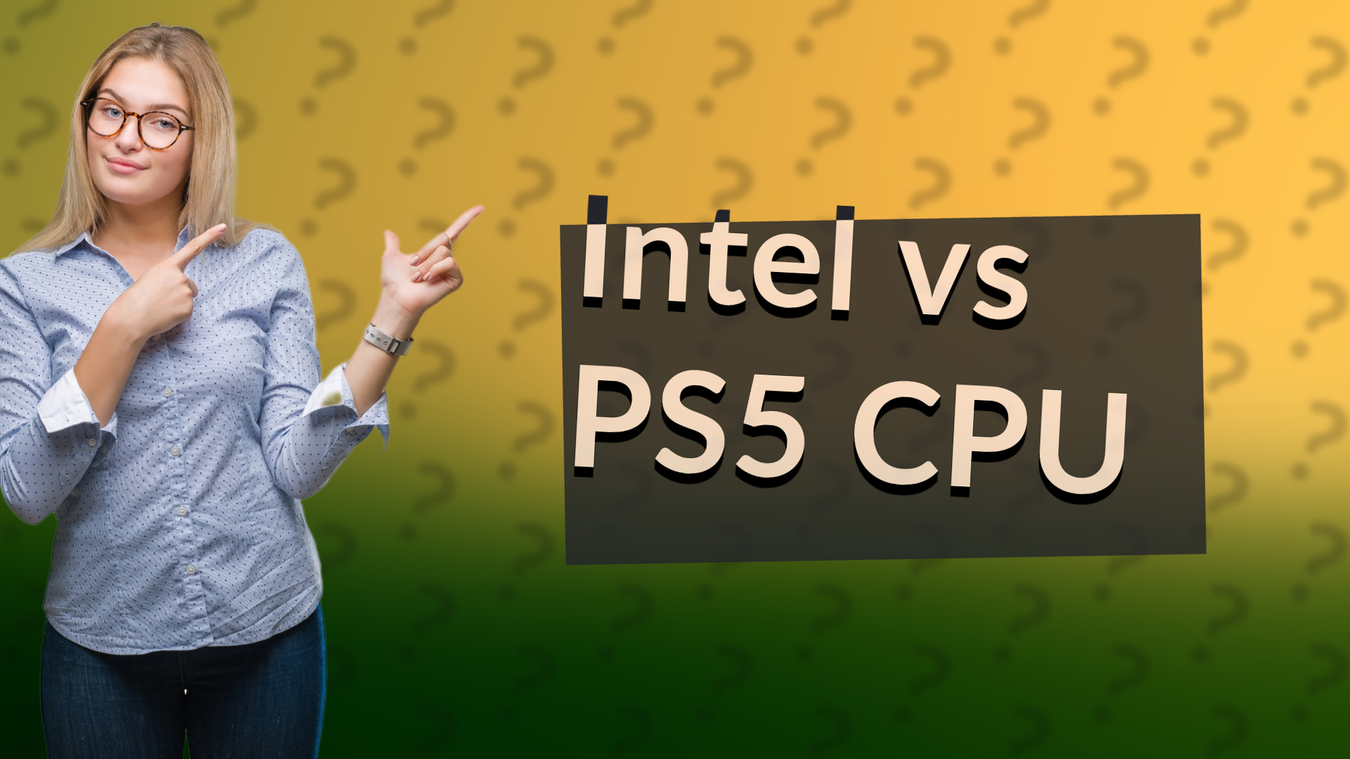 Intel vs PS5 CPU