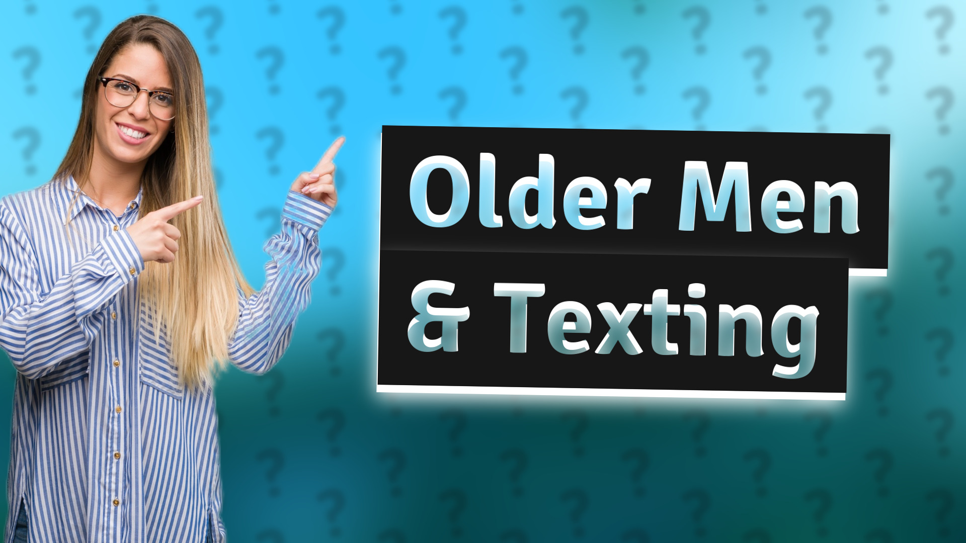 Older Men & Texting