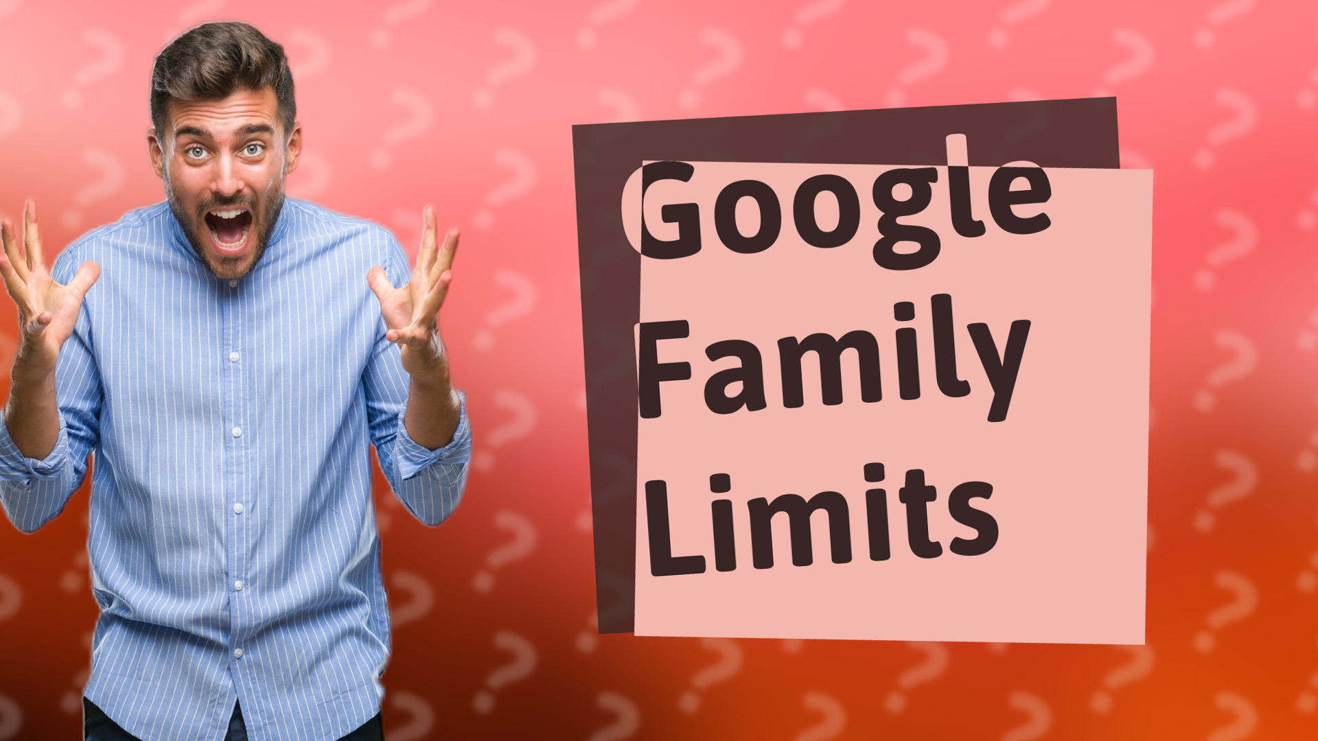 Google Family Limits