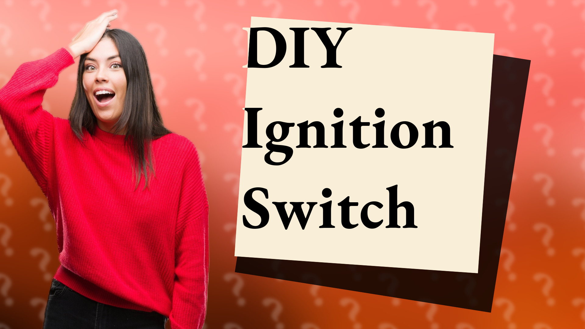 DIY Ignition Switch