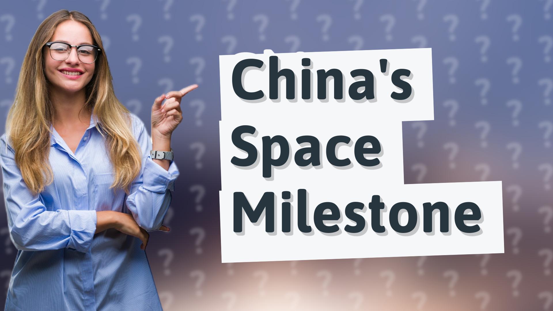 China's Space Milestone