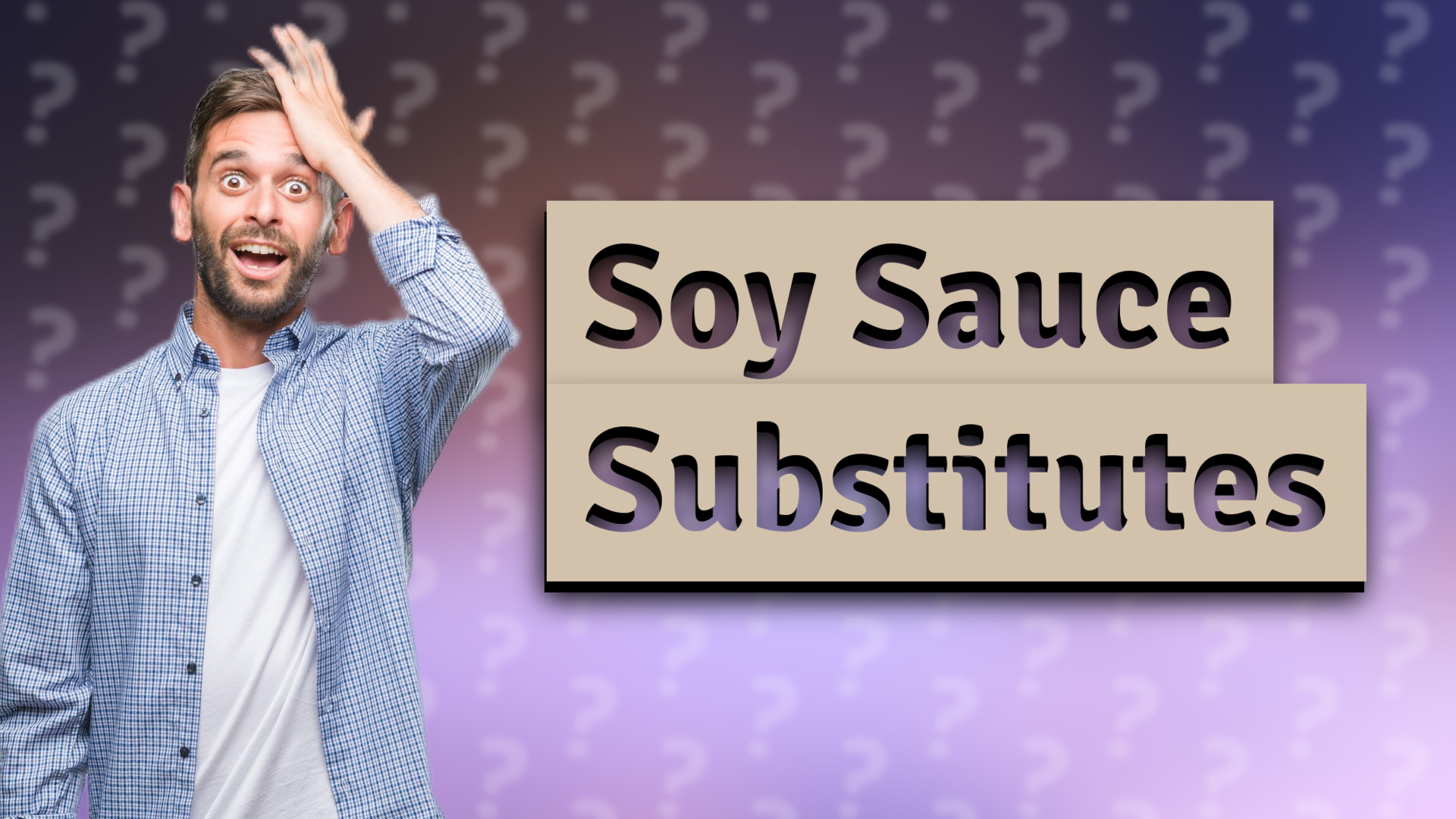 Soy Sauce Substitutes