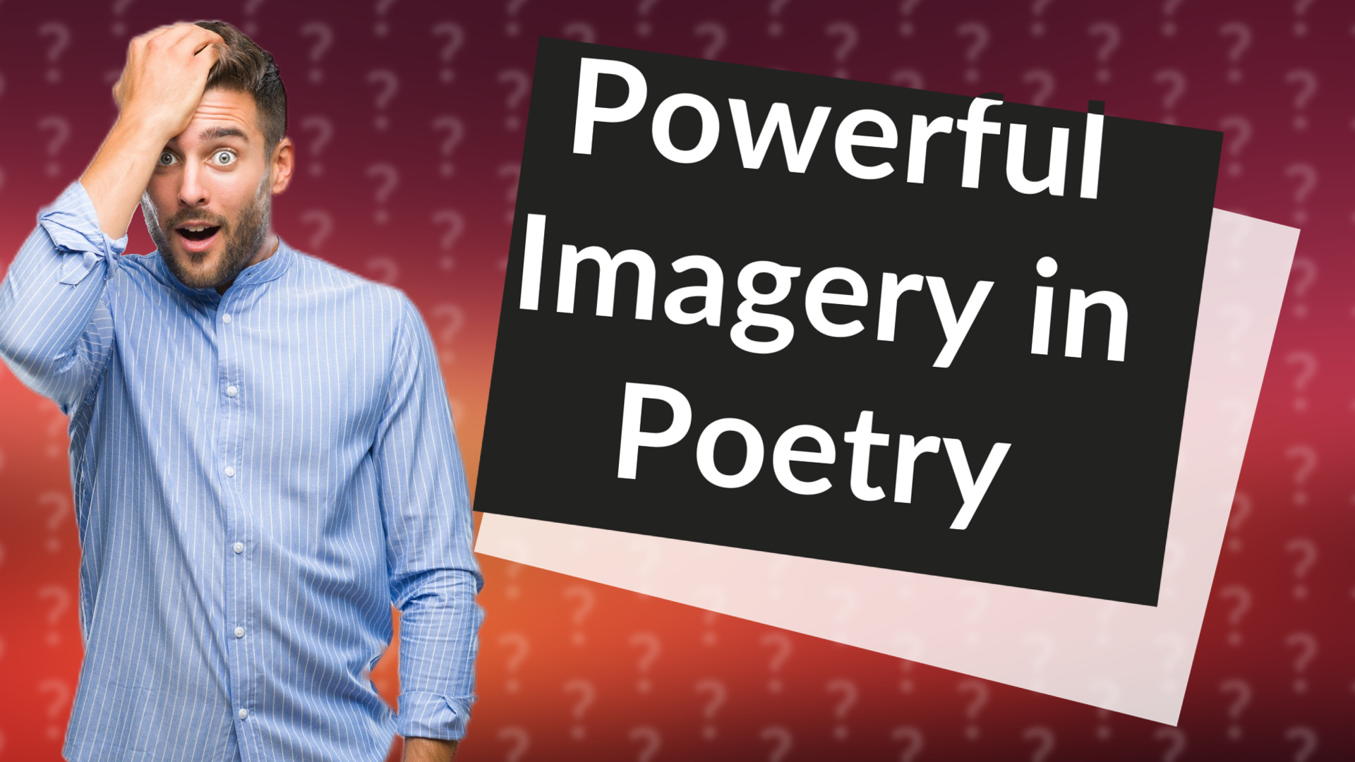 Powerful Imagery in Poetry