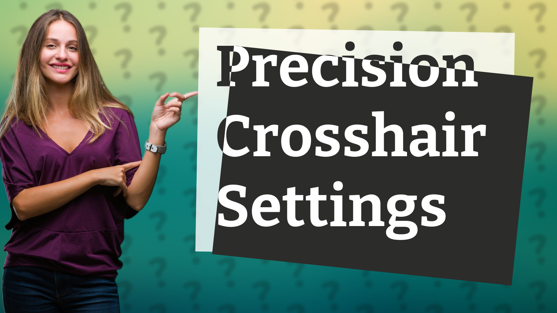 Precision Crosshair Settings