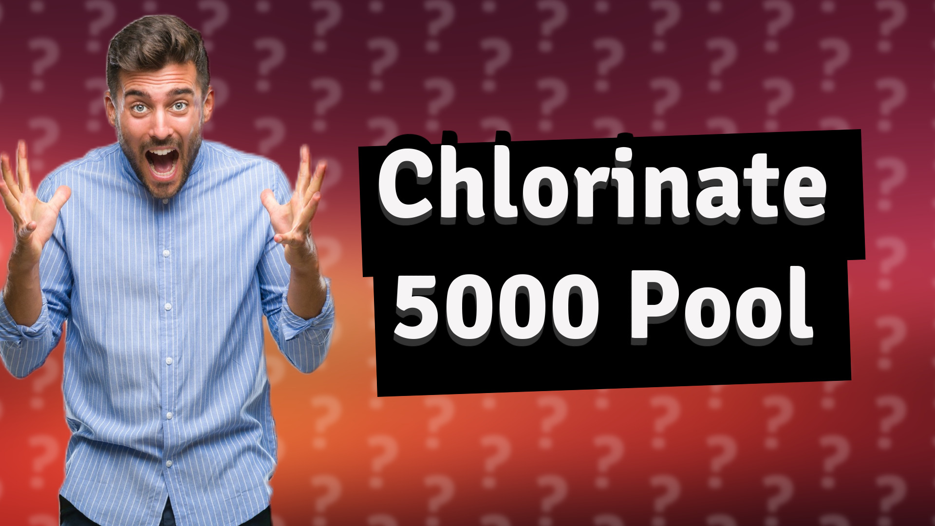 Chlorinate 5000 Pool