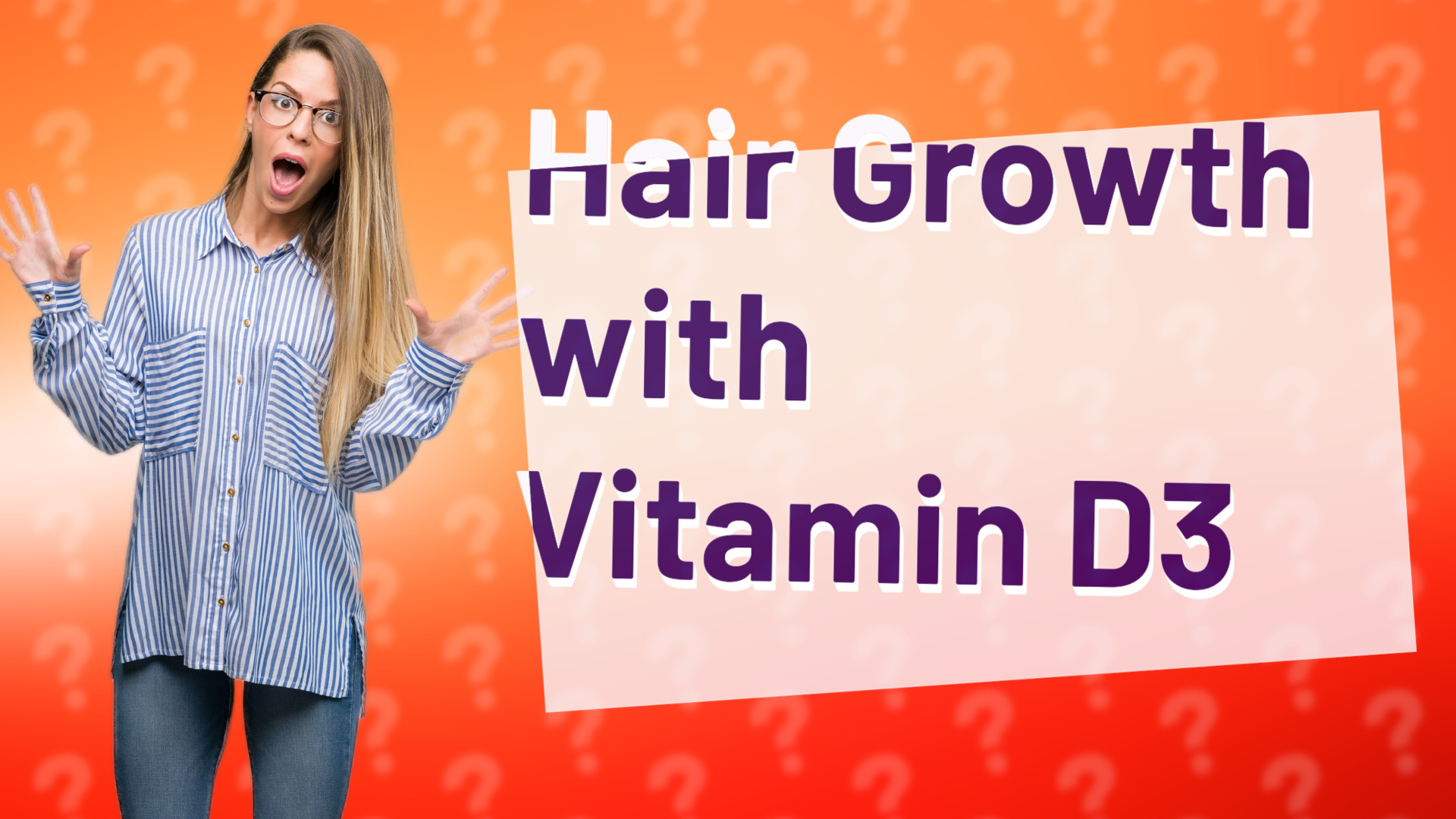 Hair Growth with Vitamin D3