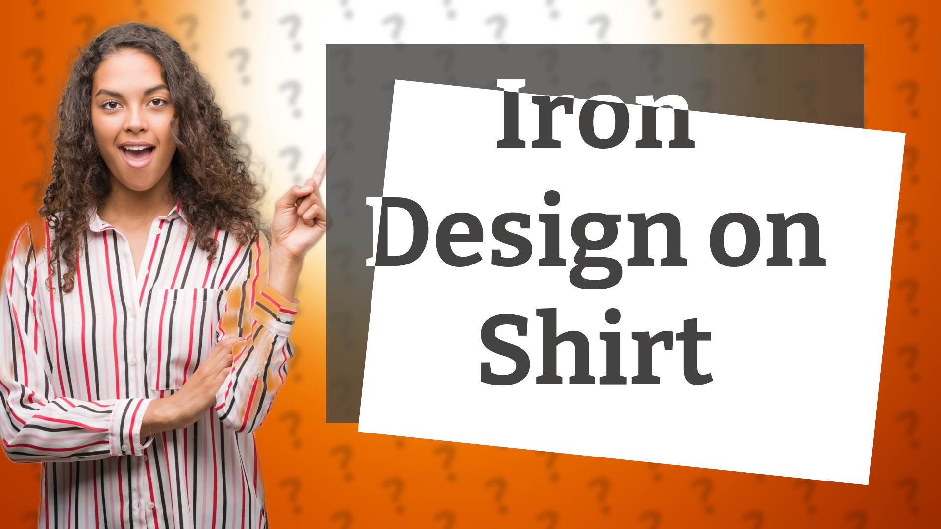 Iron Design on Shirt