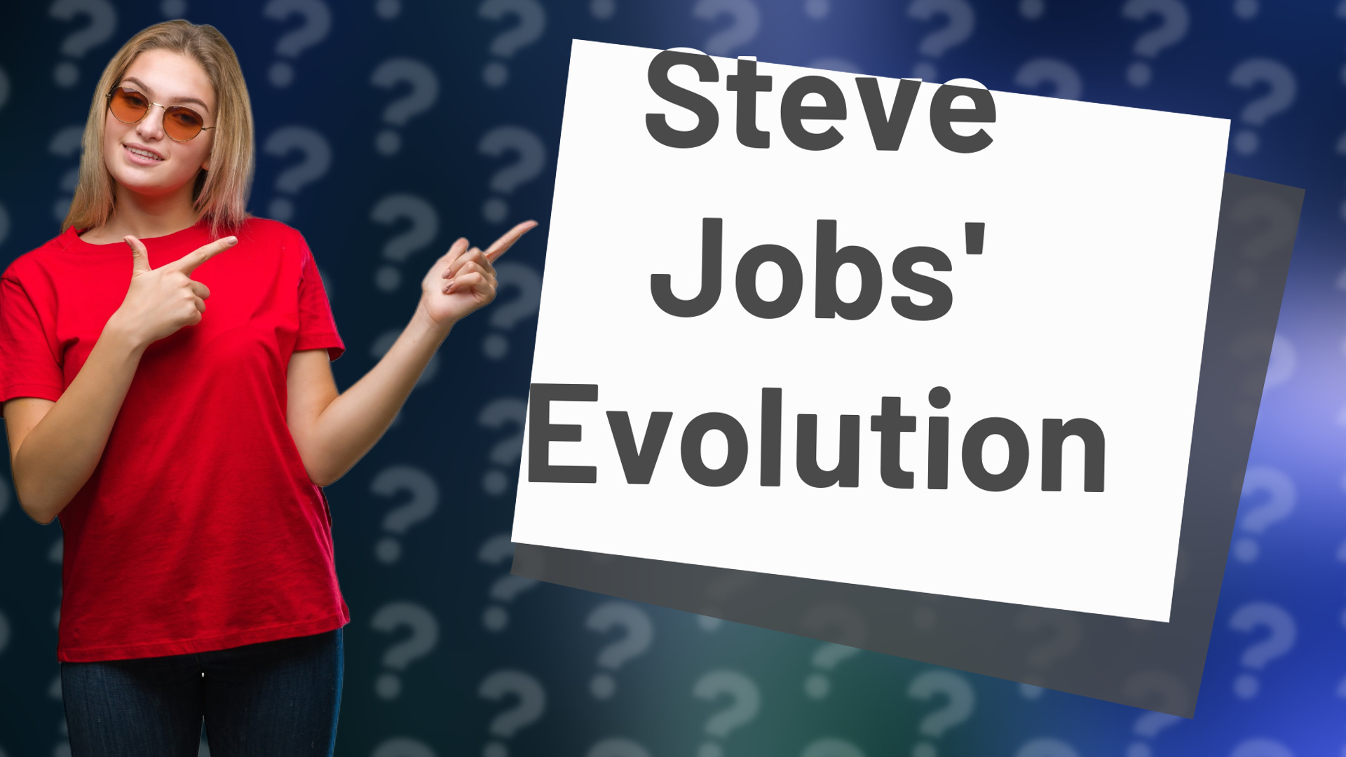 Steve Jobs' Evolution
