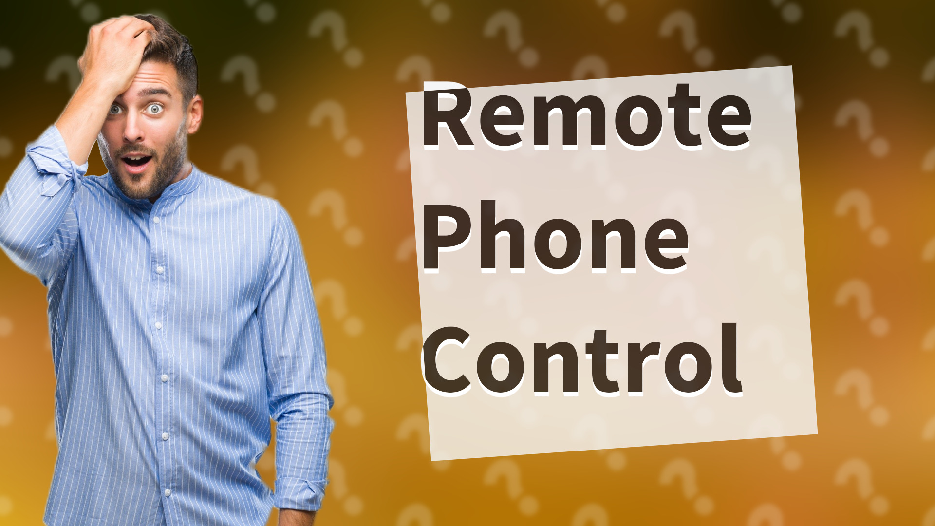 Remote Phone Control