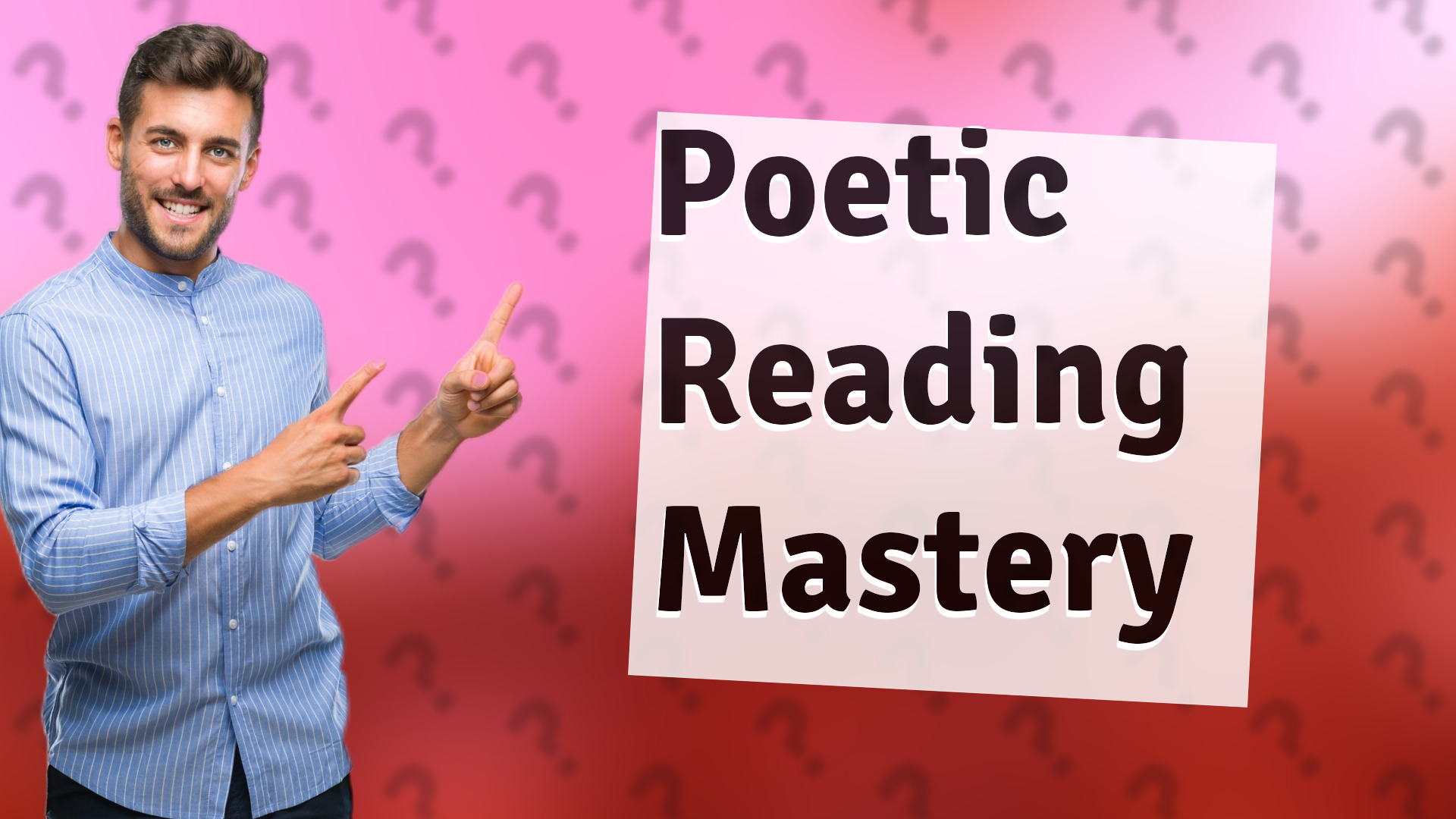 Poetic Reading Mastery